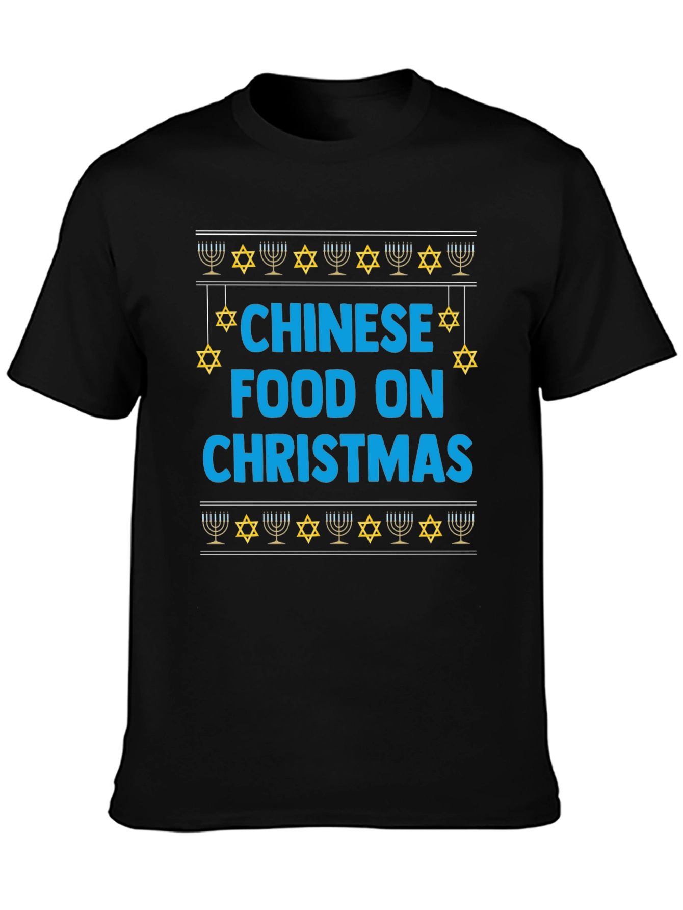 Chinese Food On Christmas T-Shirt