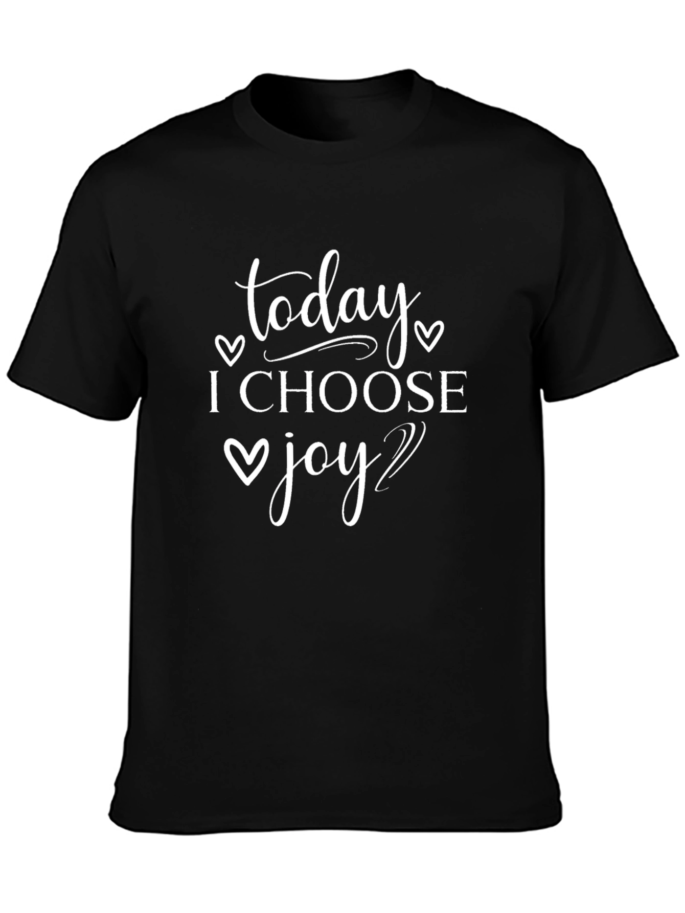 Today I Choose Joy Graphic Tee - Positive Vibes