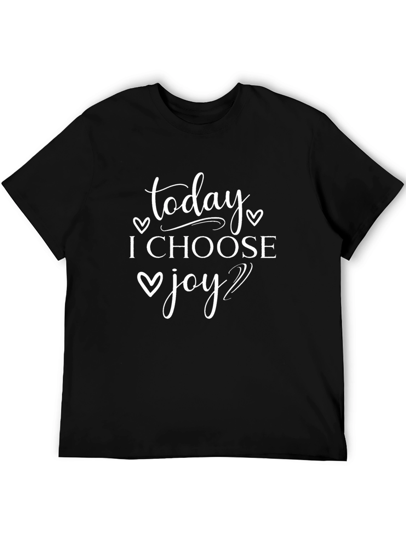 Today I Choose Joy Graphic Tee - Positive Vibes