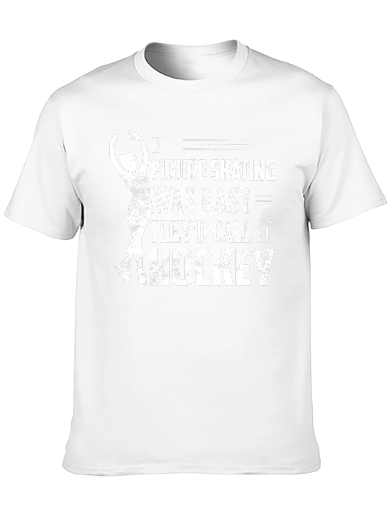 Figure Skating vs Hockey Graphic Tee