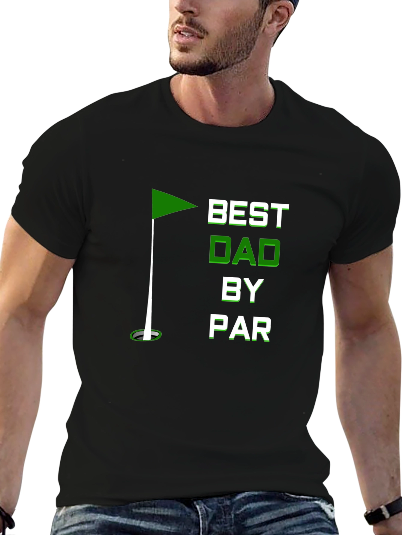 Best Dad by Par Golf T-Shirt