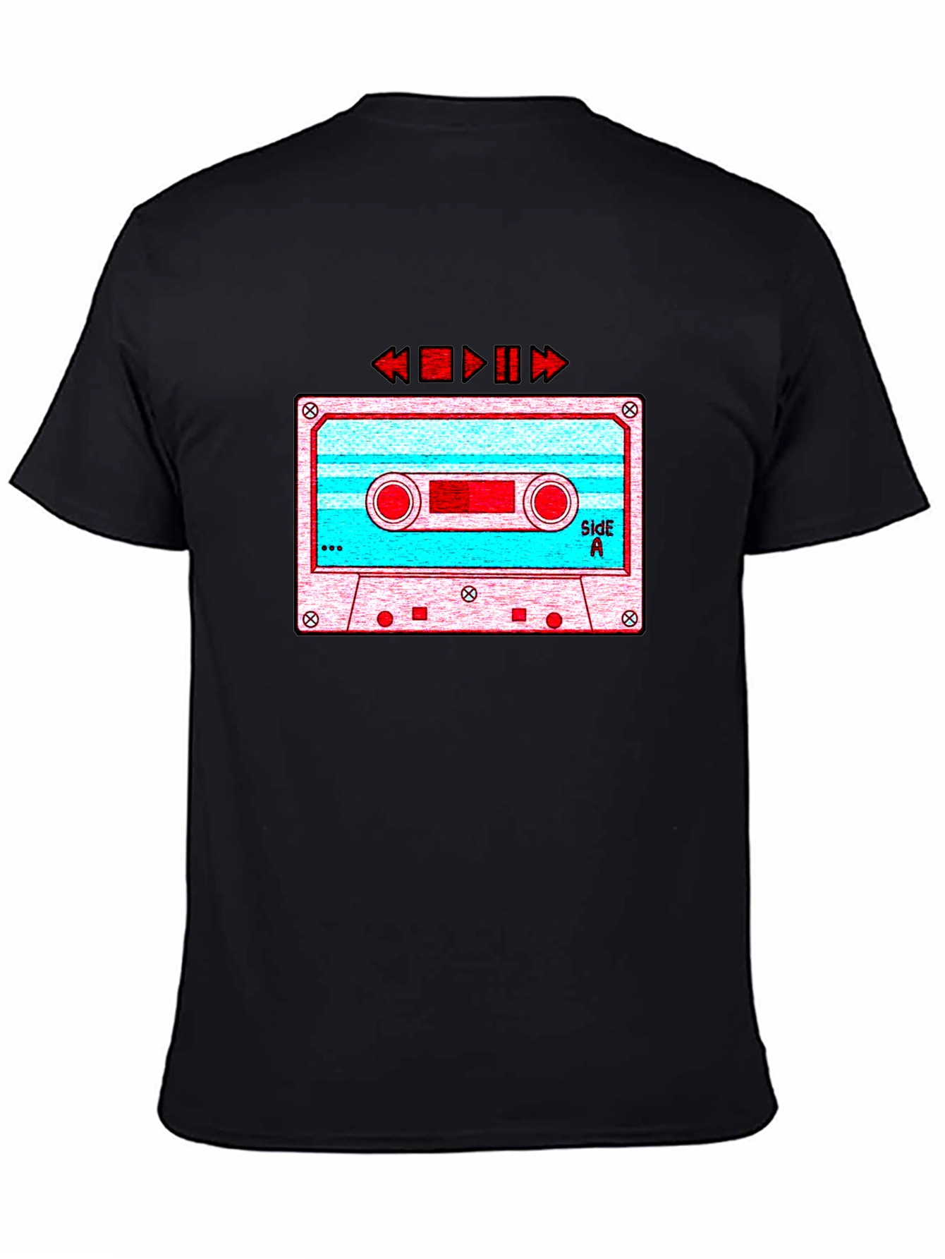Retro Cassette Tape Graphic Tee