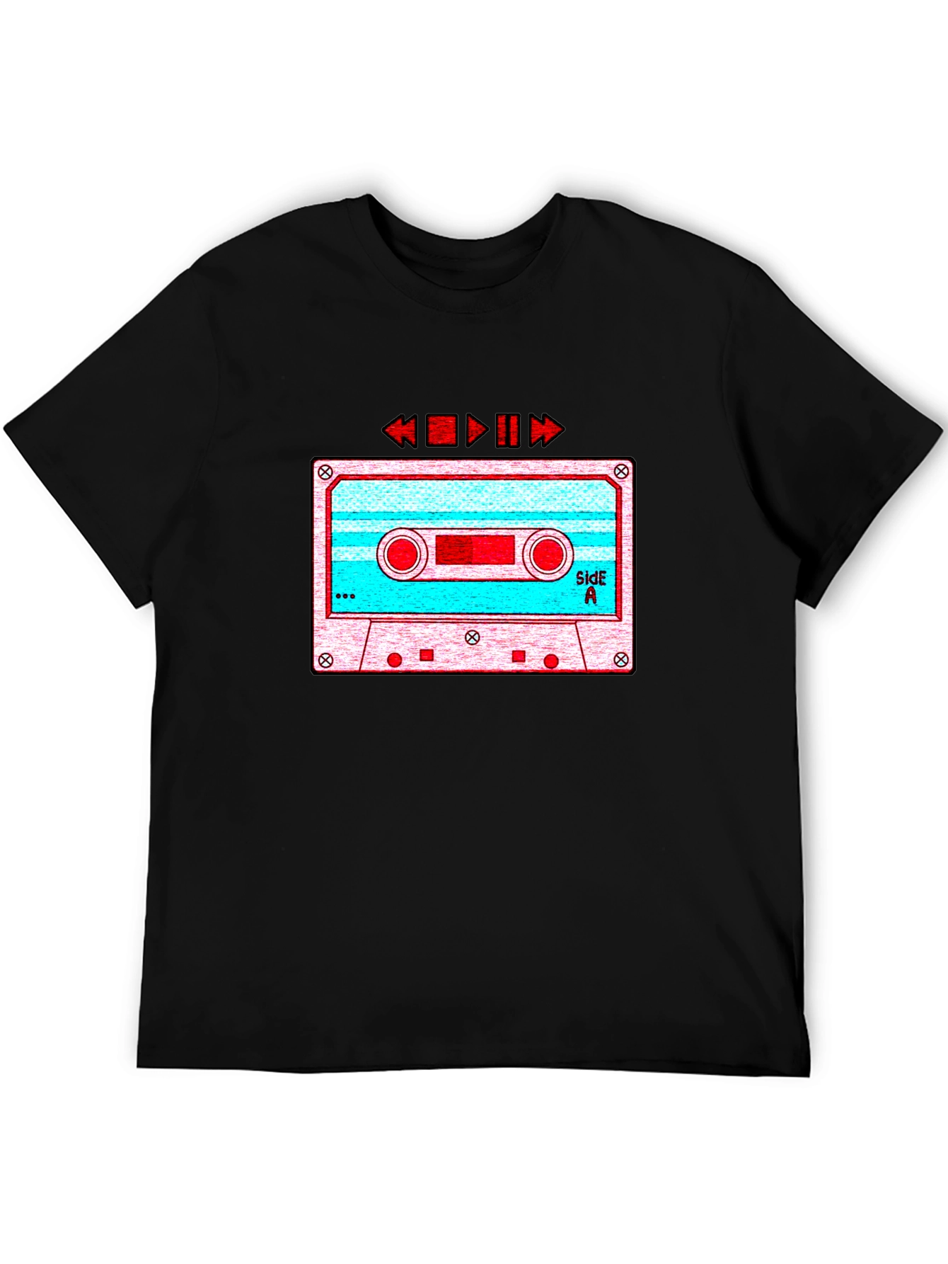Retro Cassette Tape Graphic Tee