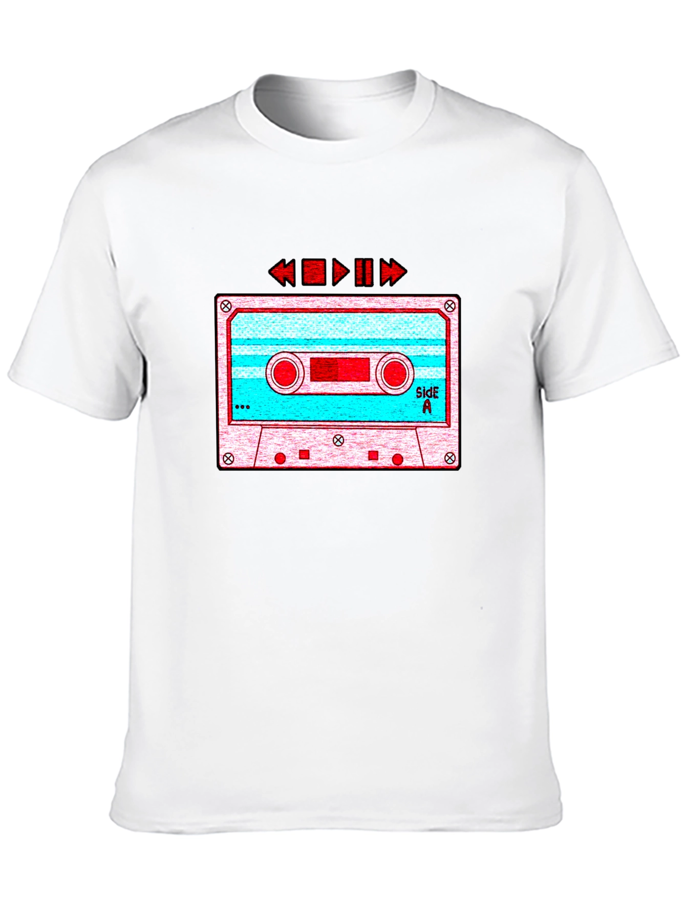 Retro Cassette Tape Graphic Tee