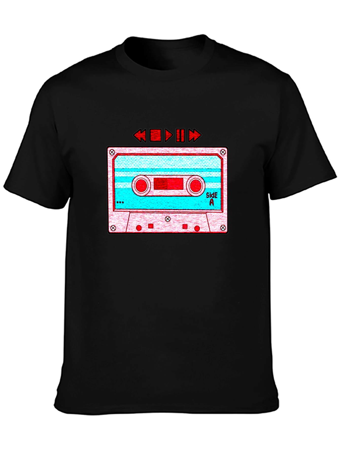 Retro Cassette Tape Graphic Tee