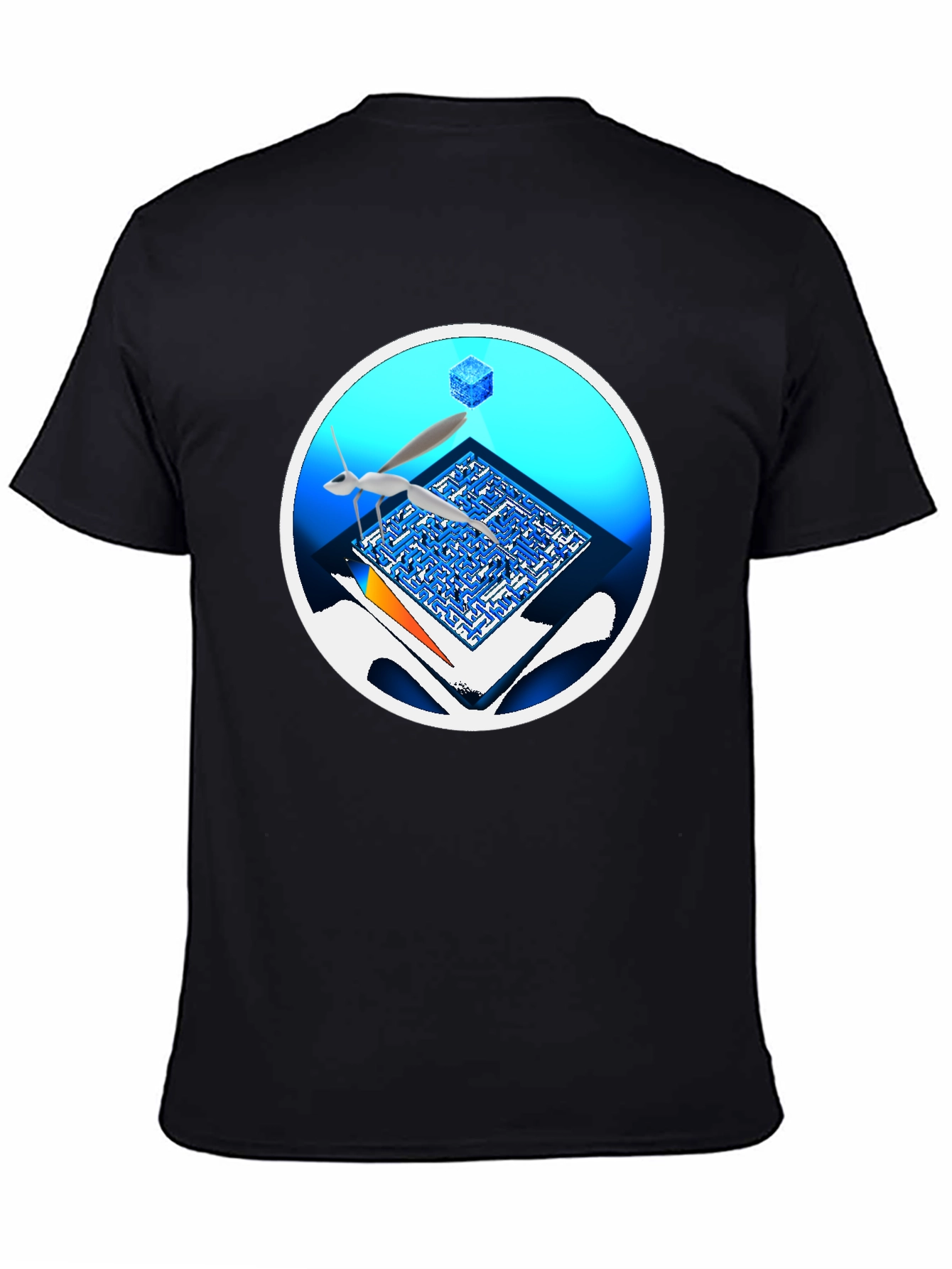 Abstract Maze T-Shirt