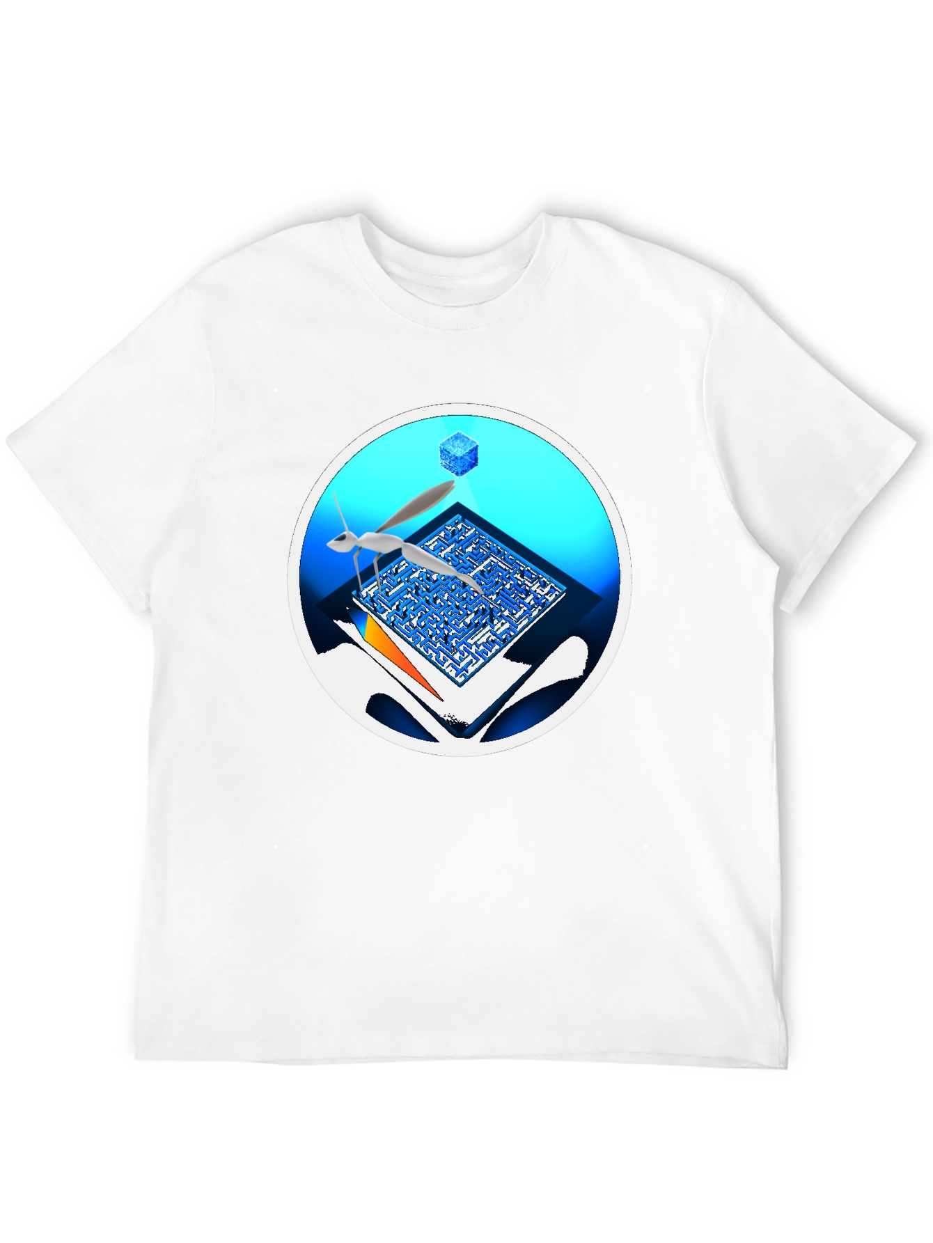 Abstract Maze T-Shirt