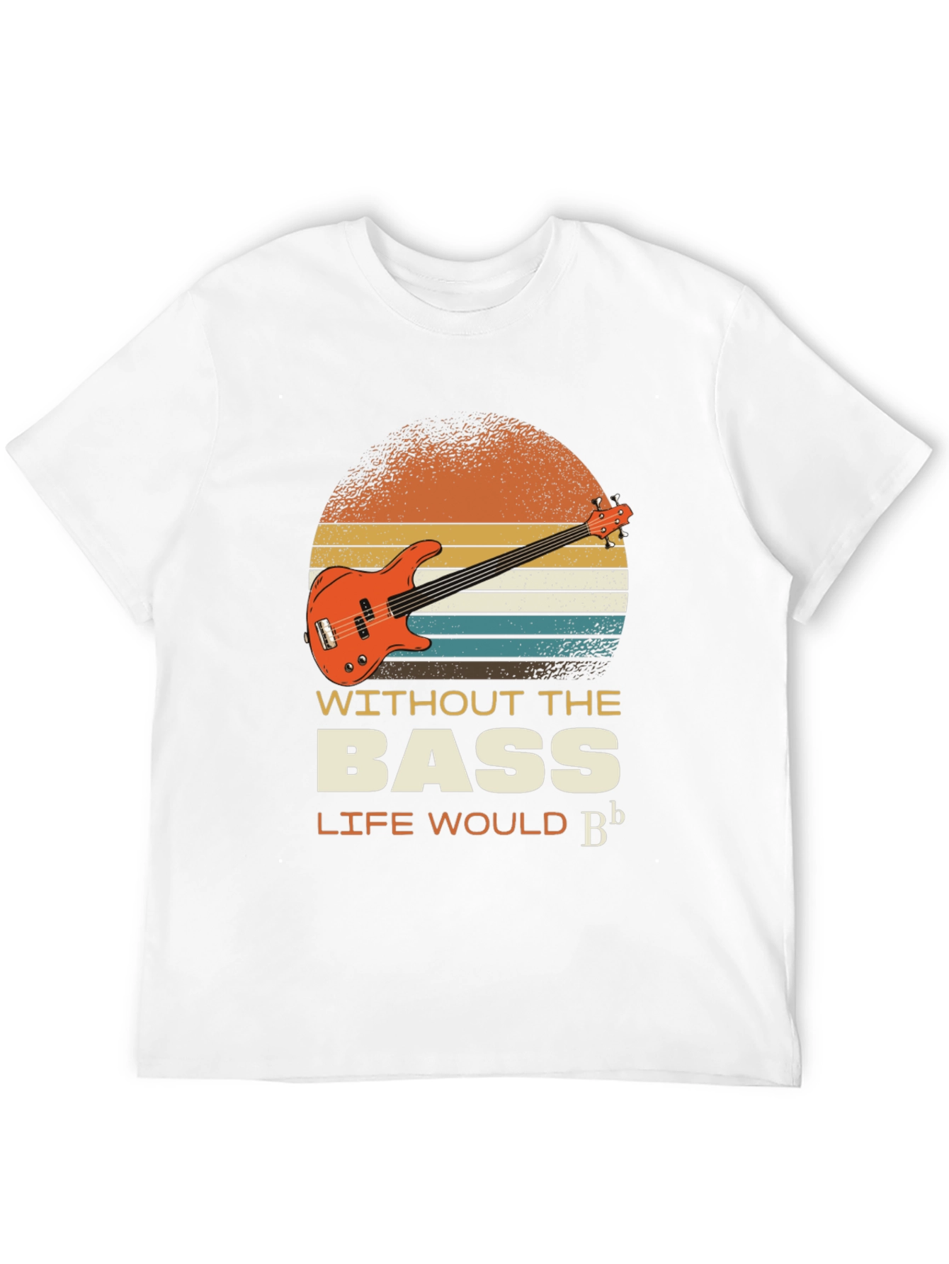 Bass Guitar T-Shirt - Music Lover Tee