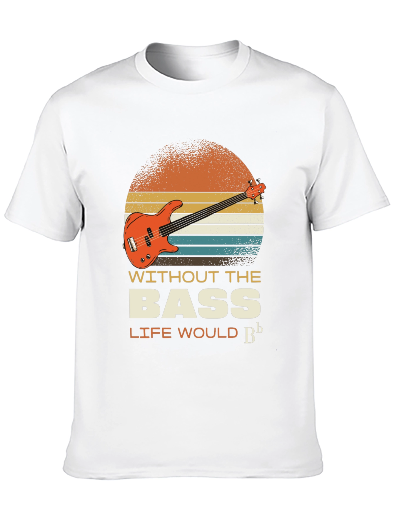 Bass Guitar T-Shirt - Music Lover Tee