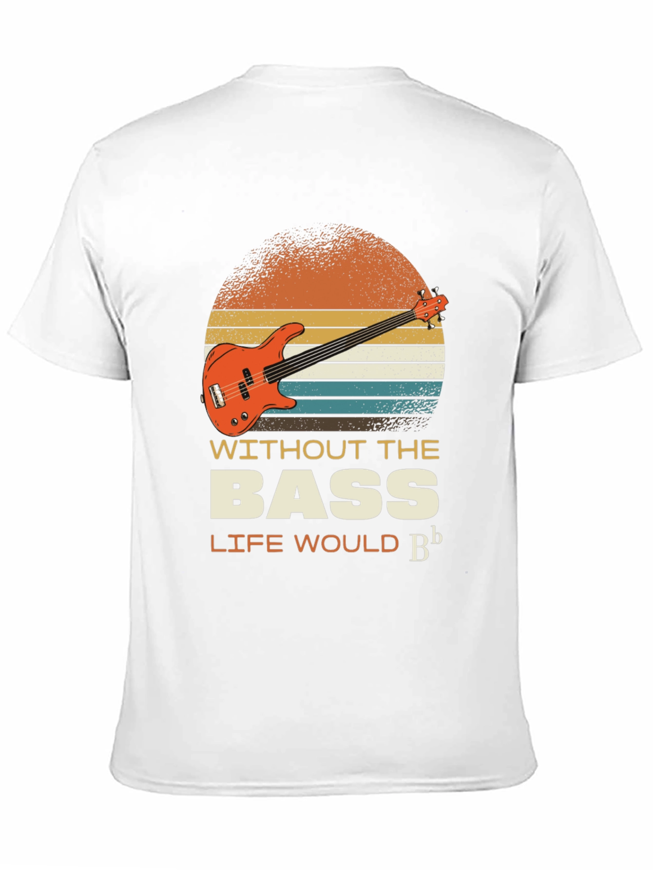 Bass Guitar T-Shirt - Music Lover Tee