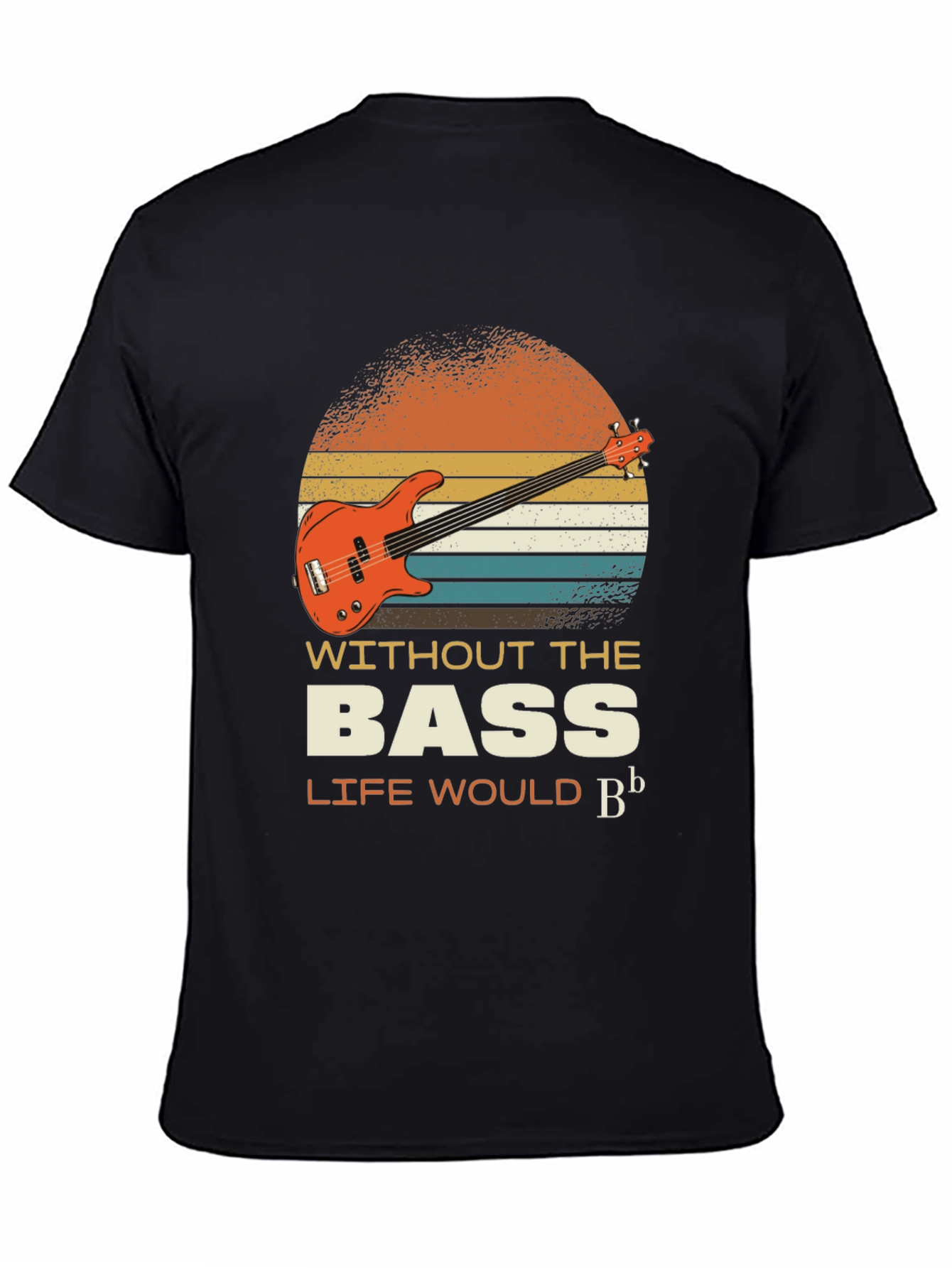 Bass Guitar T-Shirt - Music Lover Tee