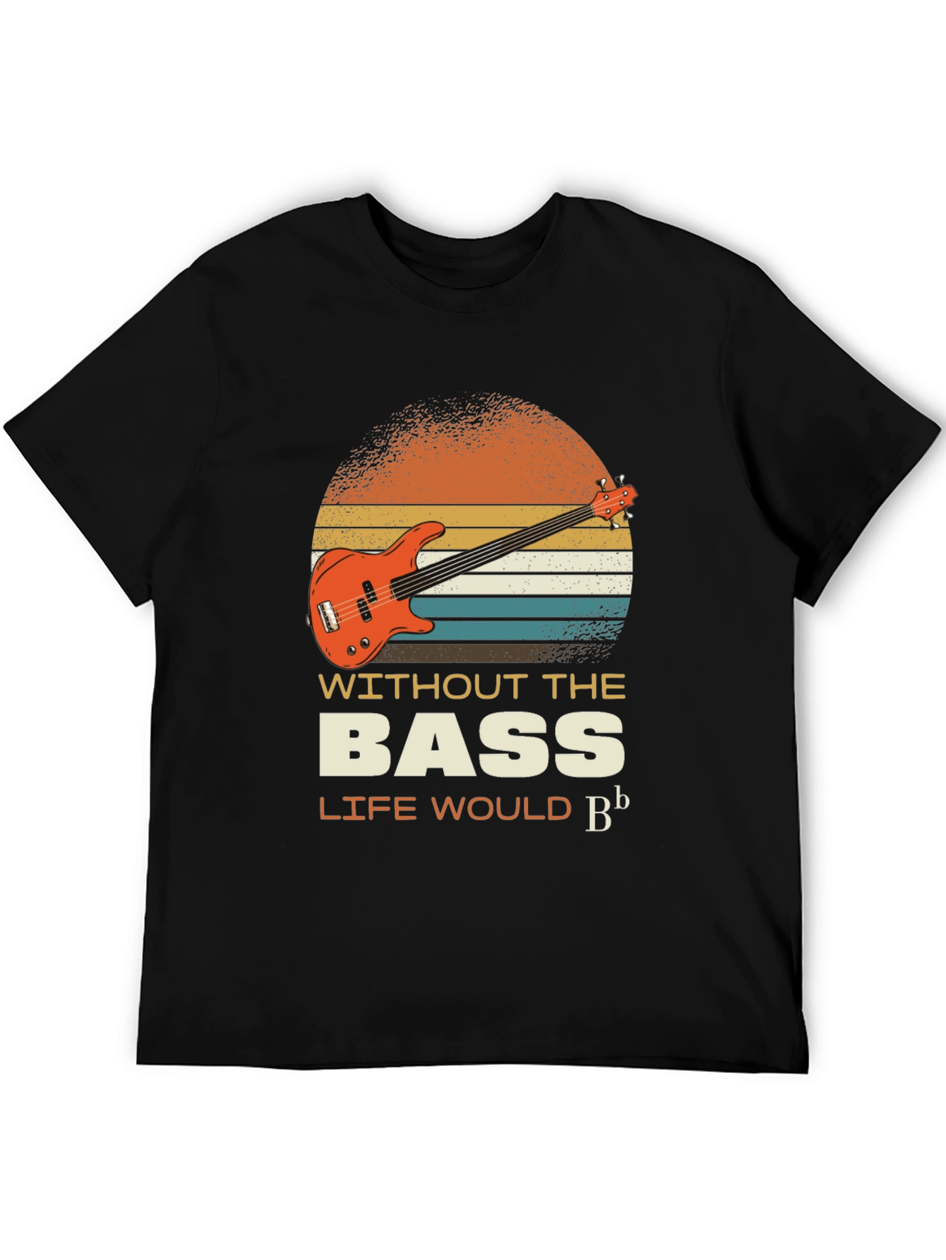 Bass Guitar T-Shirt - Music Lover Tee