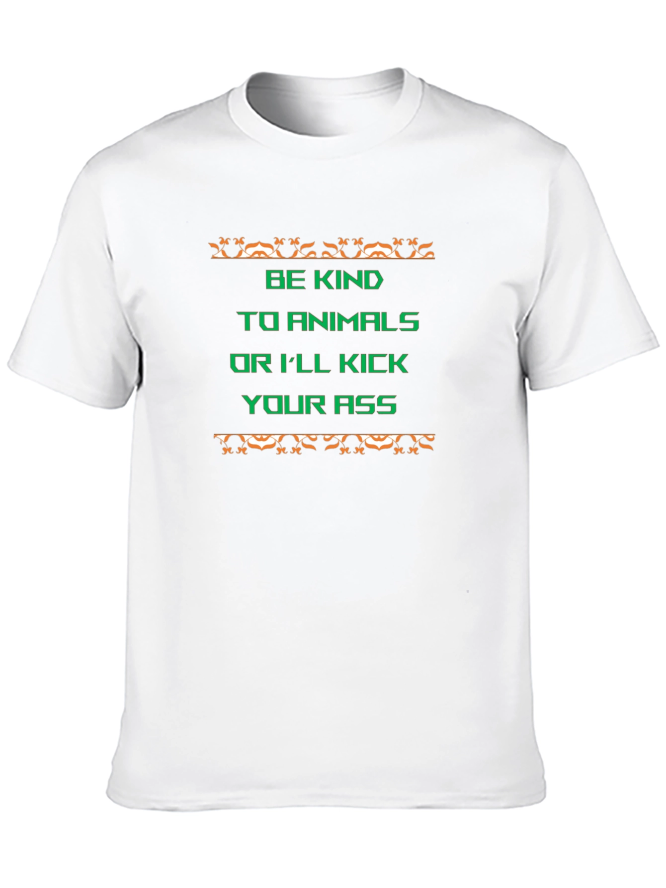 Be Kind to Animals Graphic Tee - Black