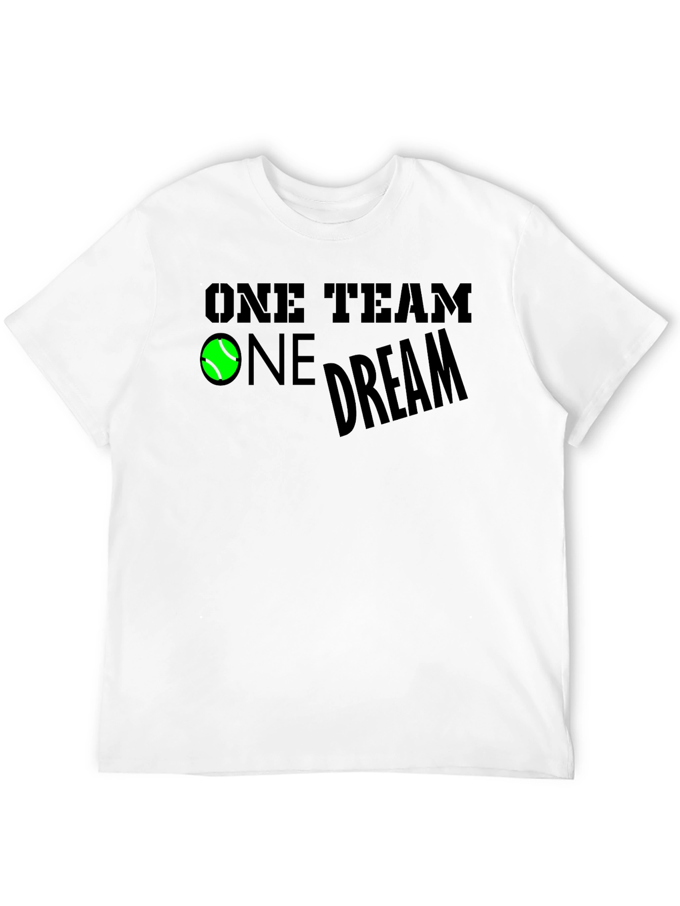 One Team One Dream Tennis Graphic T-Shirt