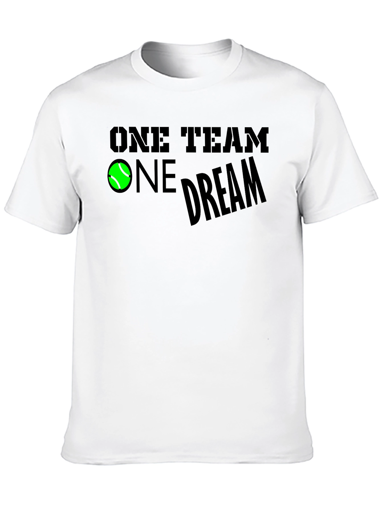One Team One Dream Tennis Graphic T-Shirt