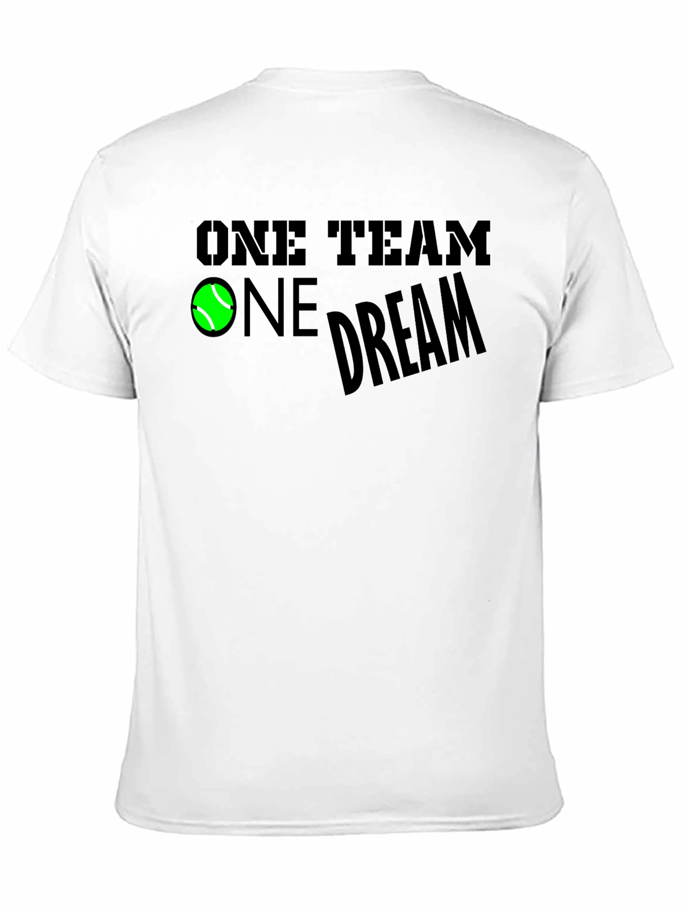 One Team One Dream Tennis Graphic T-Shirt