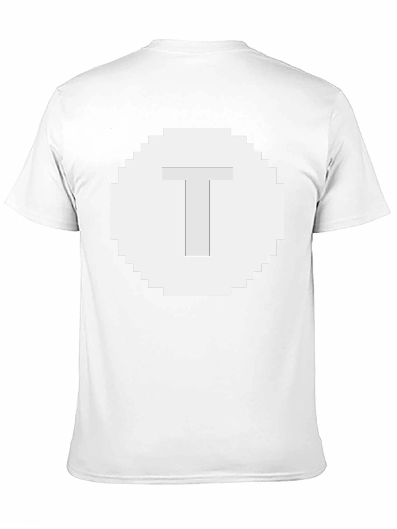 Pixel T Graphic Tee - Black Casual Shirt