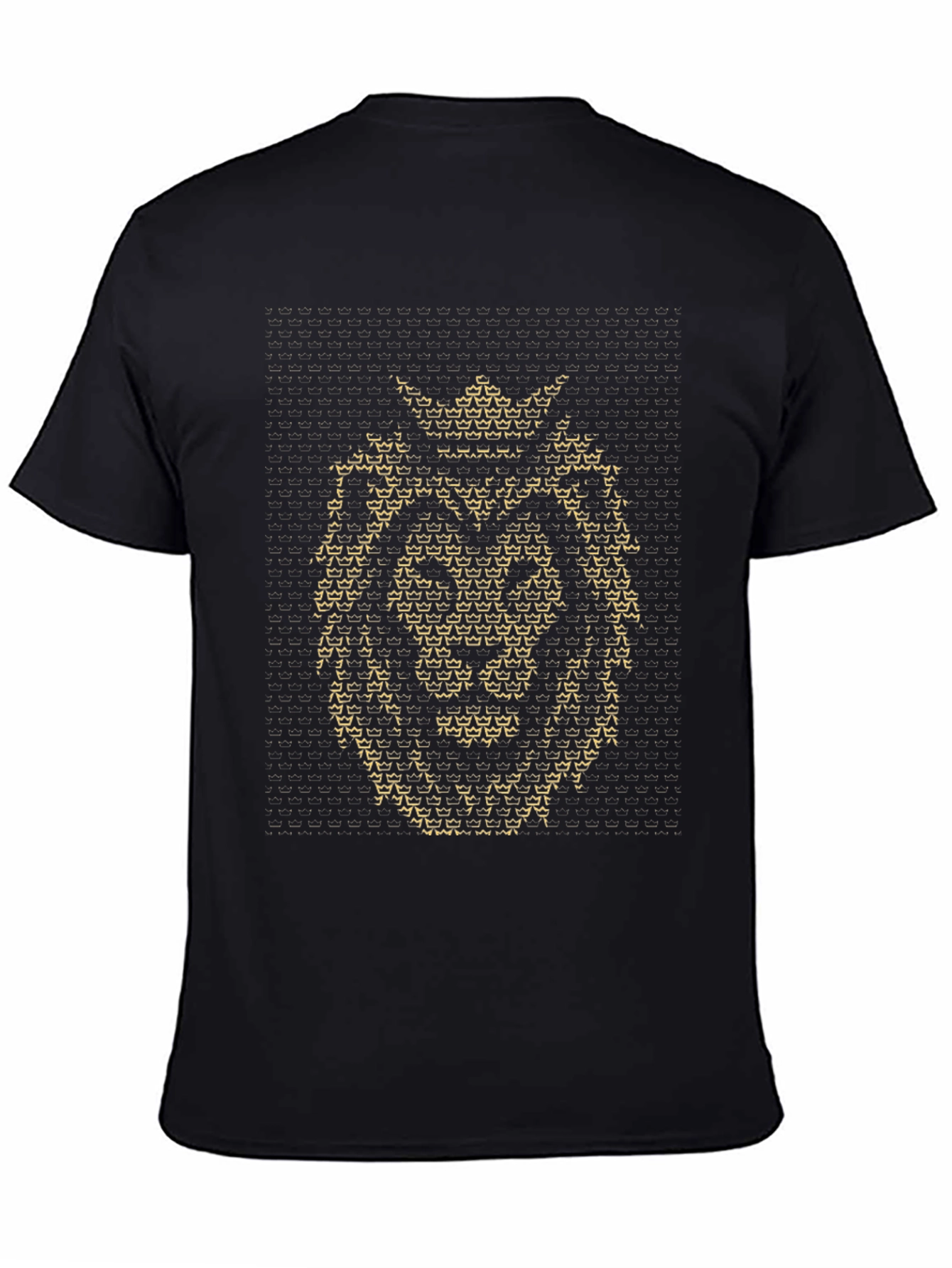 Lion Crown Graphic Black T-Shirt