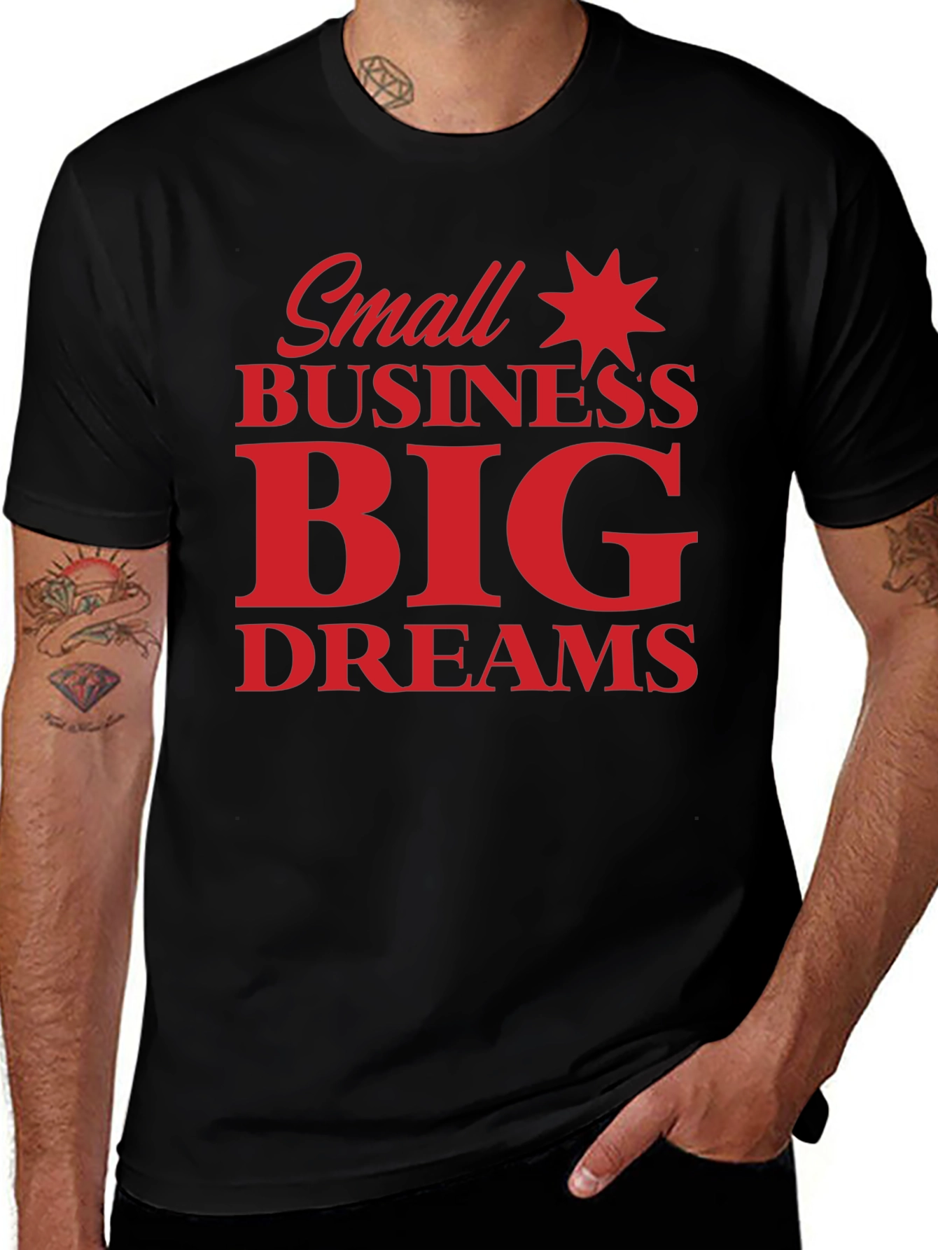 Small Business Big Dreams Graphic Tee