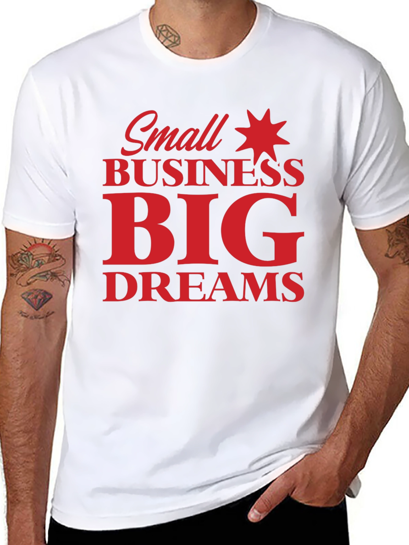 Small Business Big Dreams Graphic Tee