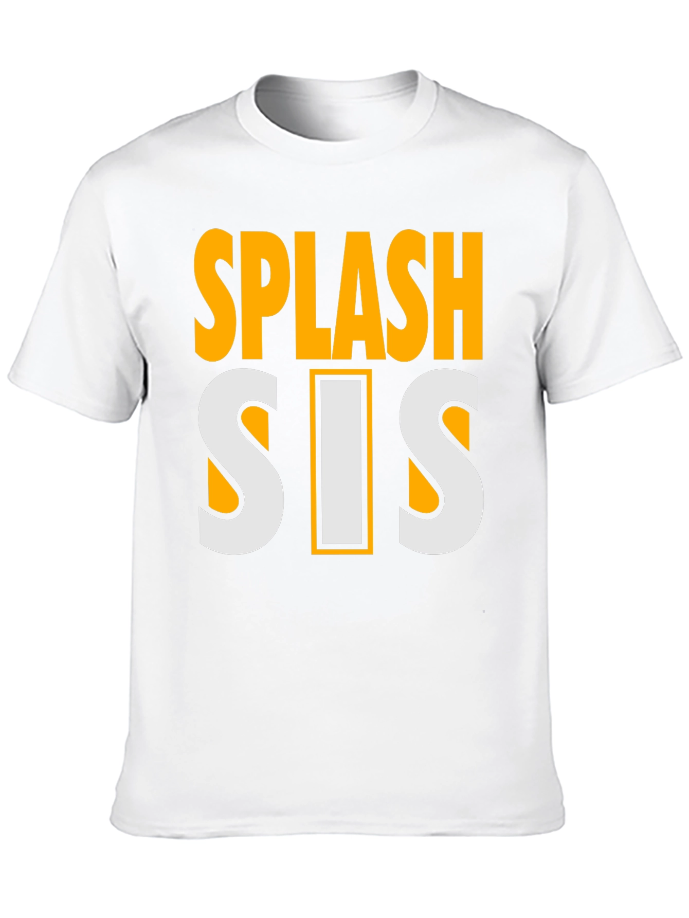 Splash Sis Black Graphic Tee