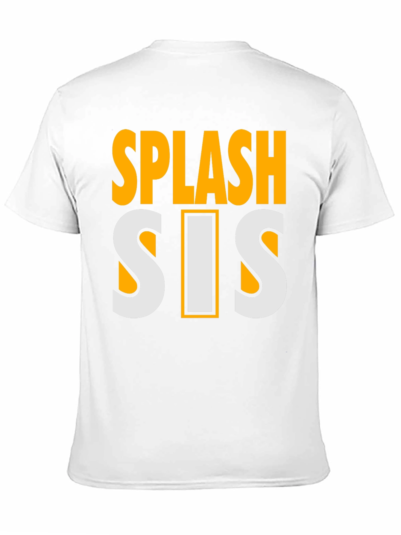 Splash Sis Black Graphic Tee