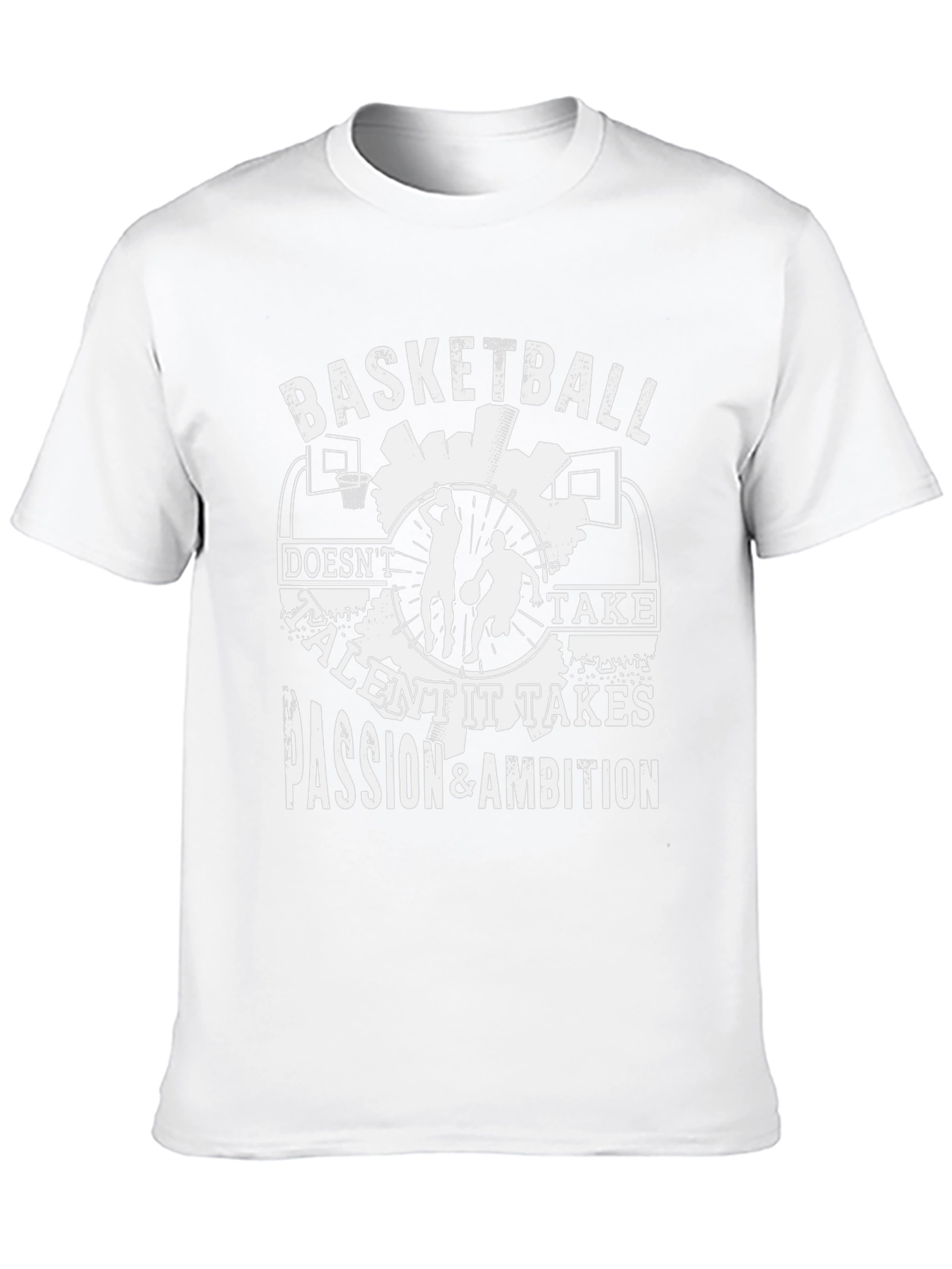 Basketball Passion & Ambition Graphic T-Shirt
