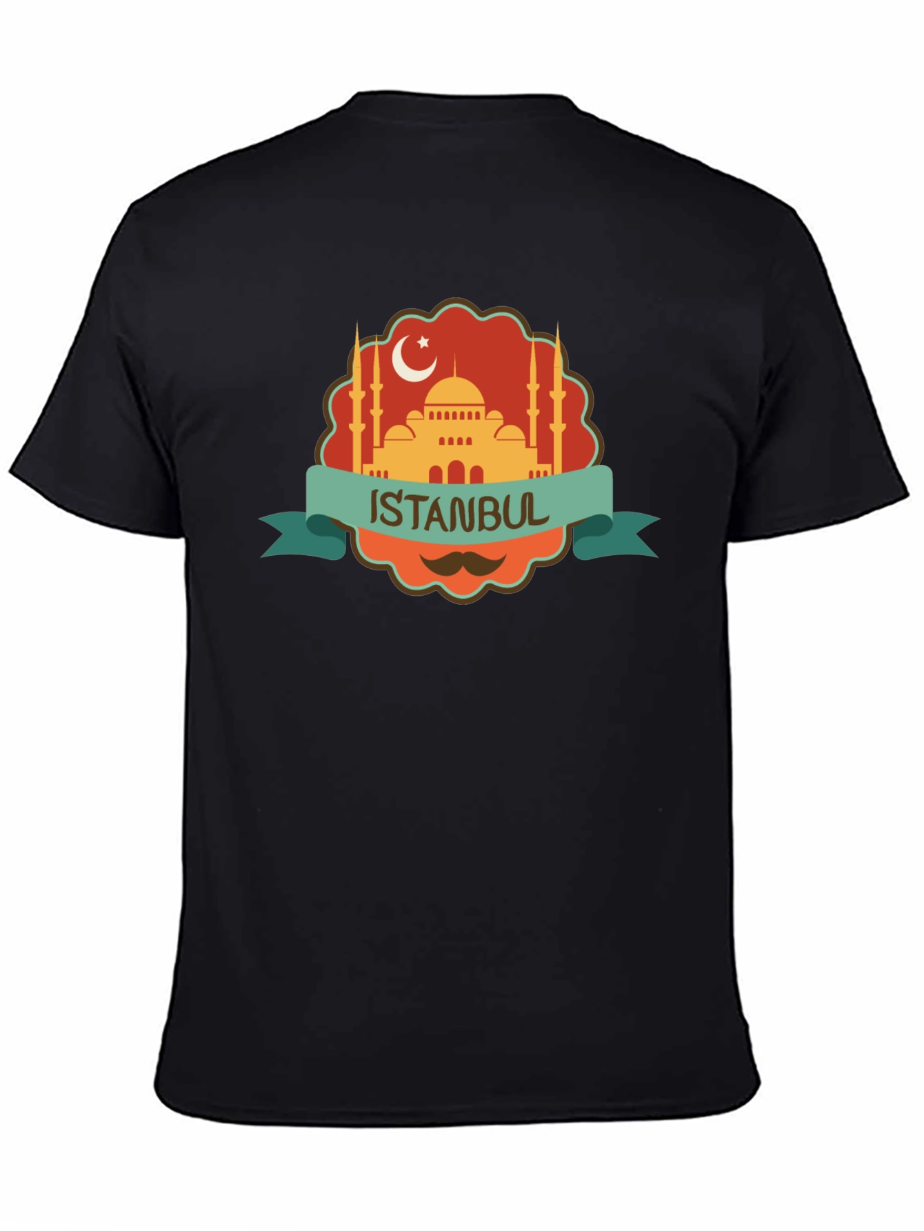 Istanbul Graphic T-Shirt - Mens Black Tee