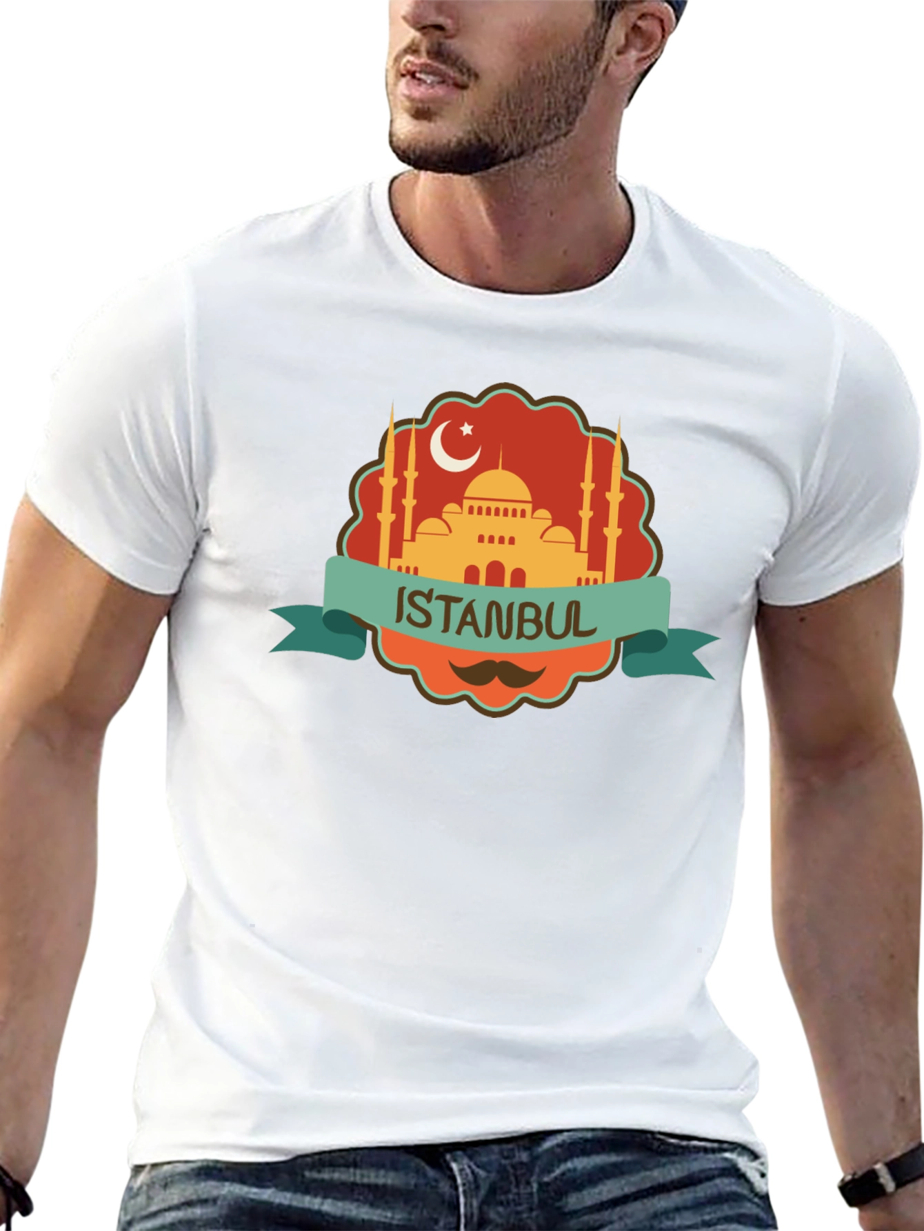 Istanbul Graphic T-Shirt - Mens Black Tee
