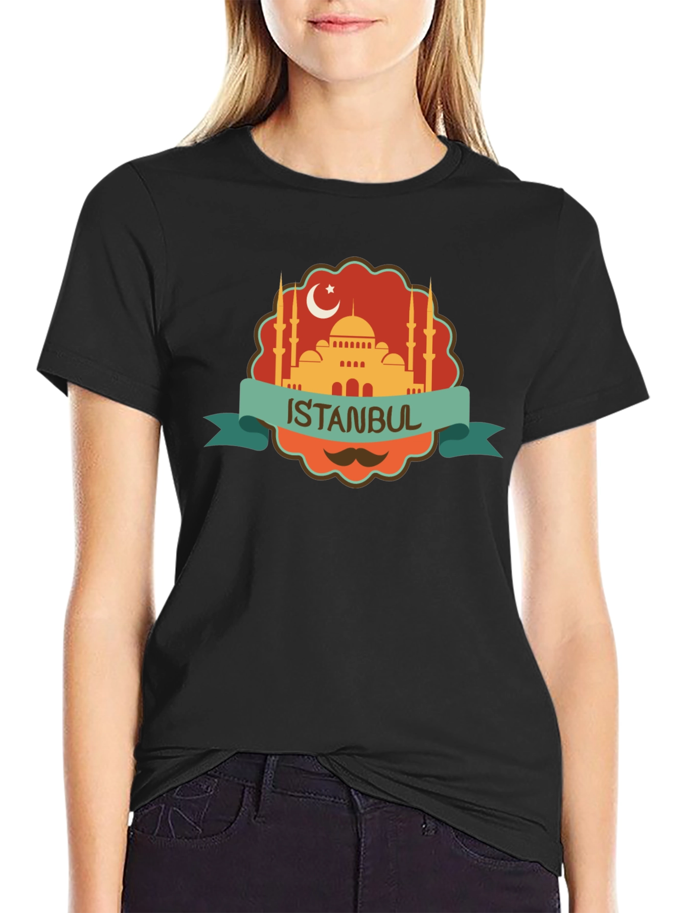 Istanbul Graphic T-Shirt - Mens Black Tee
