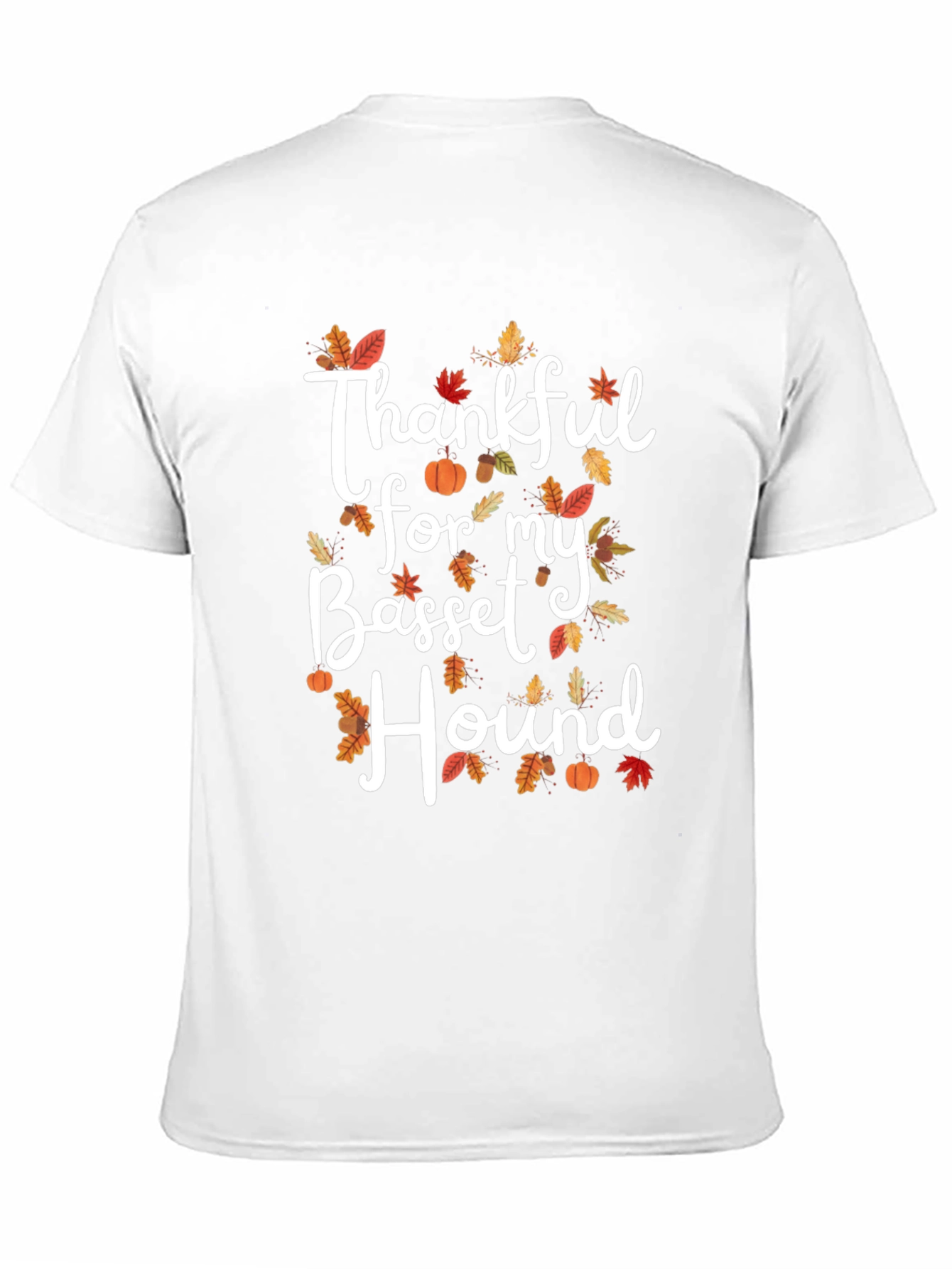 Thankful for My Basset Hound Thanksgiving T-Shirt