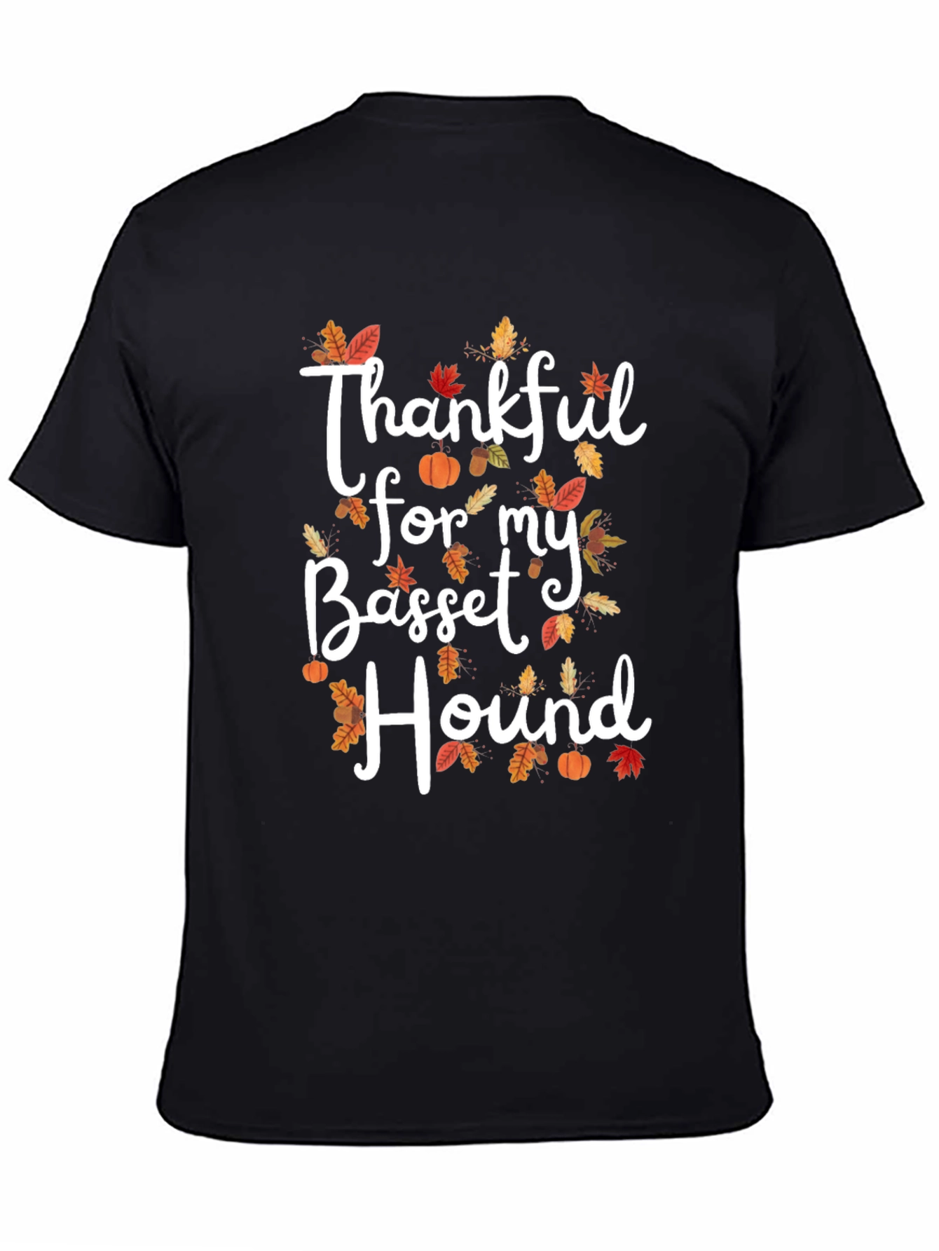 Thankful for My Basset Hound Thanksgiving T-Shirt