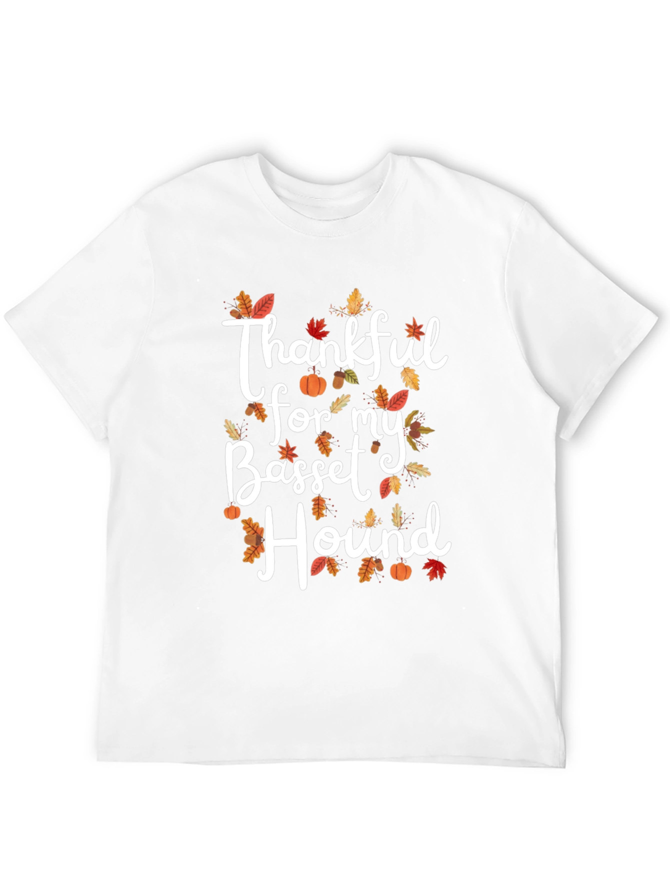 Thankful for My Basset Hound Thanksgiving T-Shirt
