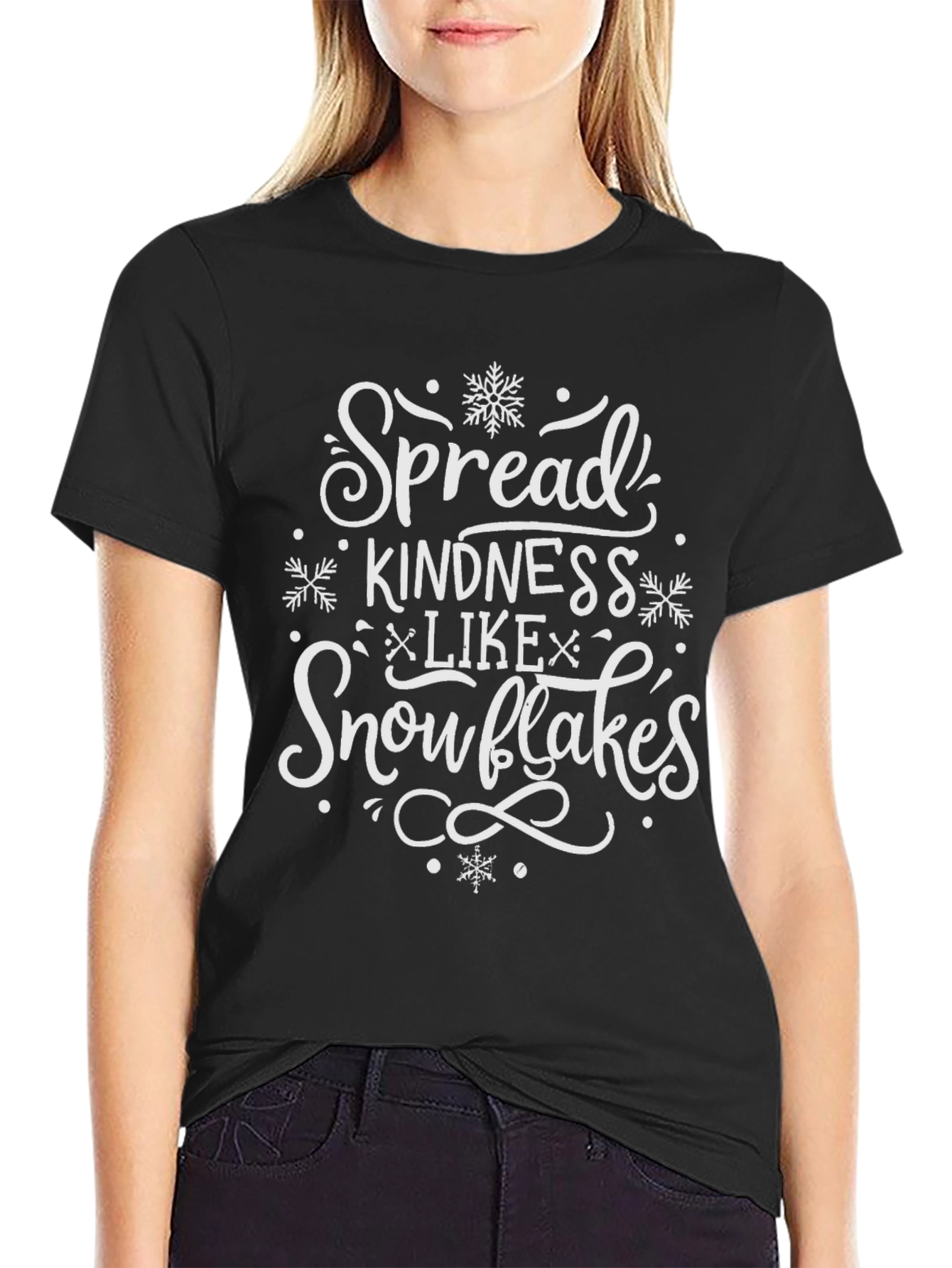 Spread Kindness Like Snowflakes Graphic T-Shirt