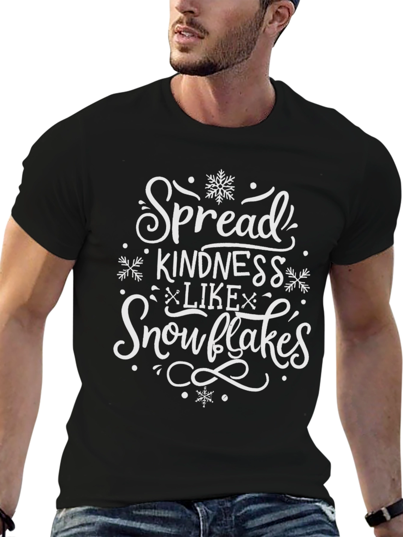 Spread Kindness Like Snowflakes Graphic T-Shirt