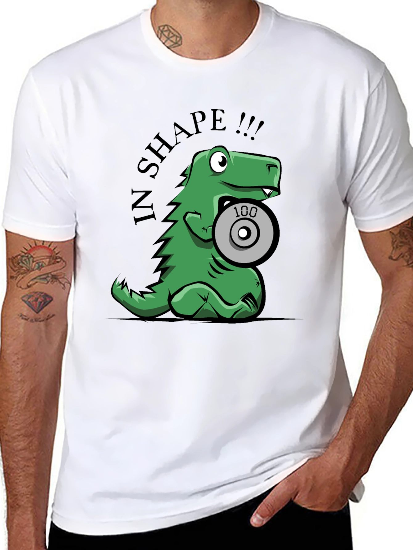 Dino in Shape T-Shirt