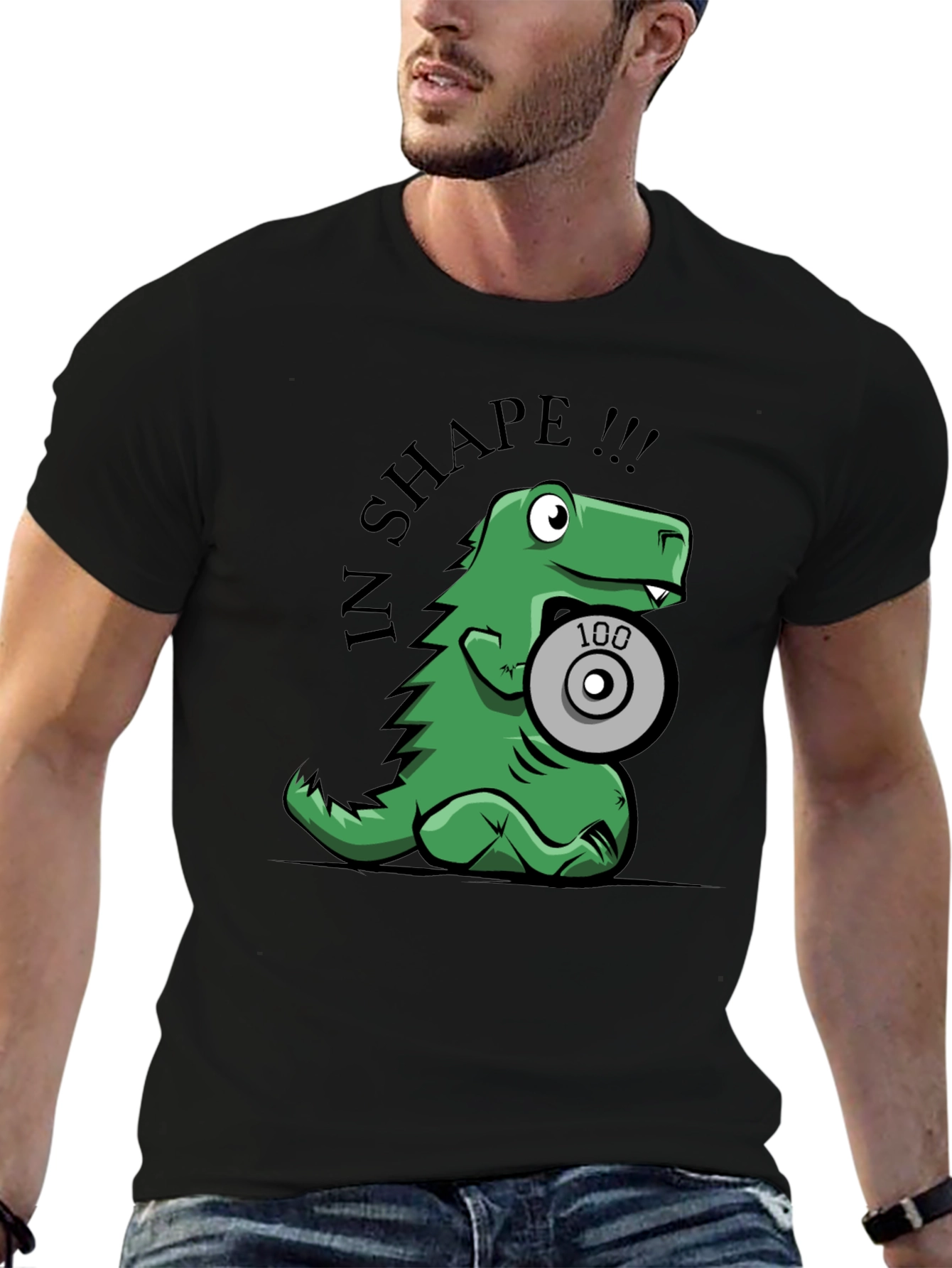 Dino in Shape T-Shirt