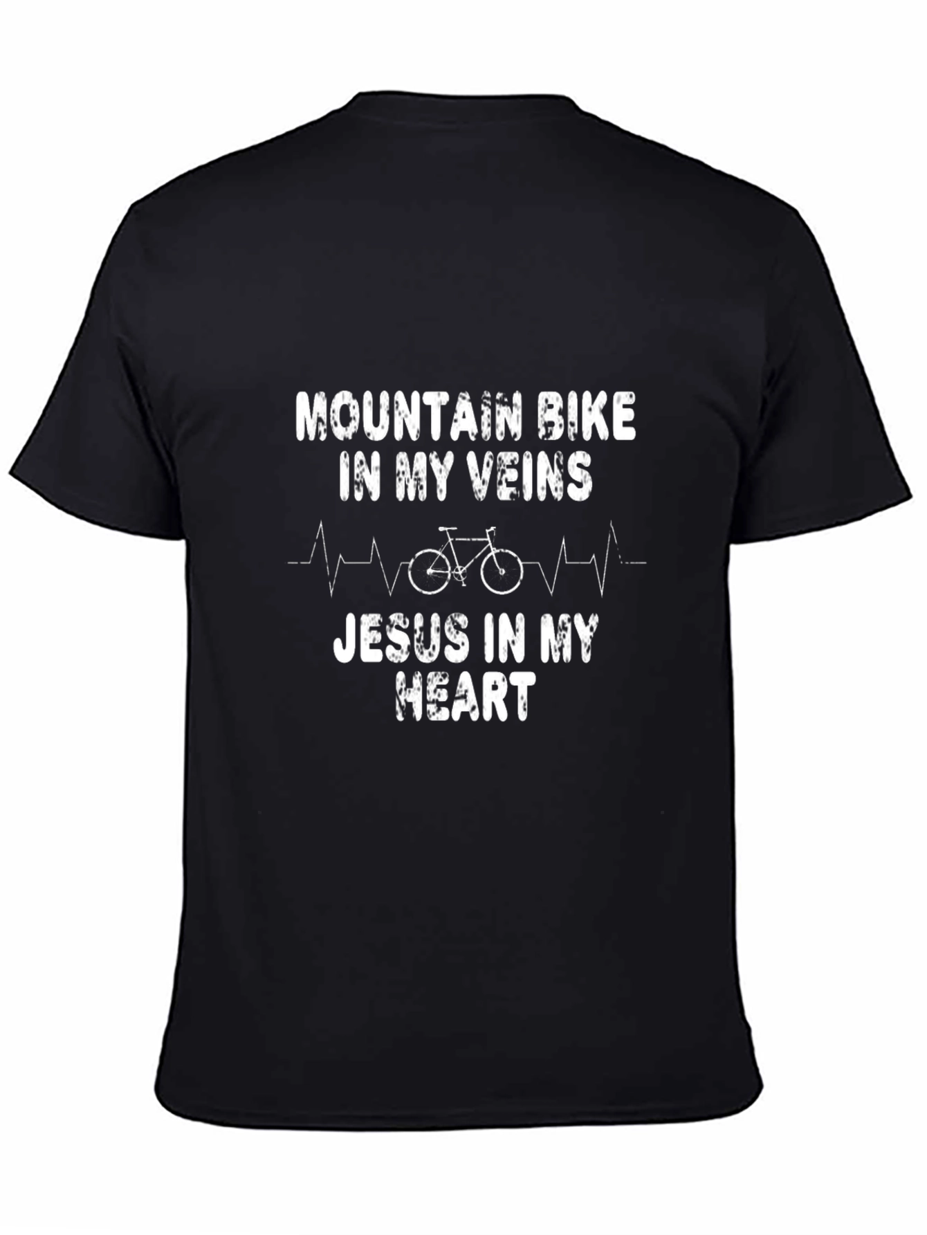 Mountain Bike & Jesus T-Shirt