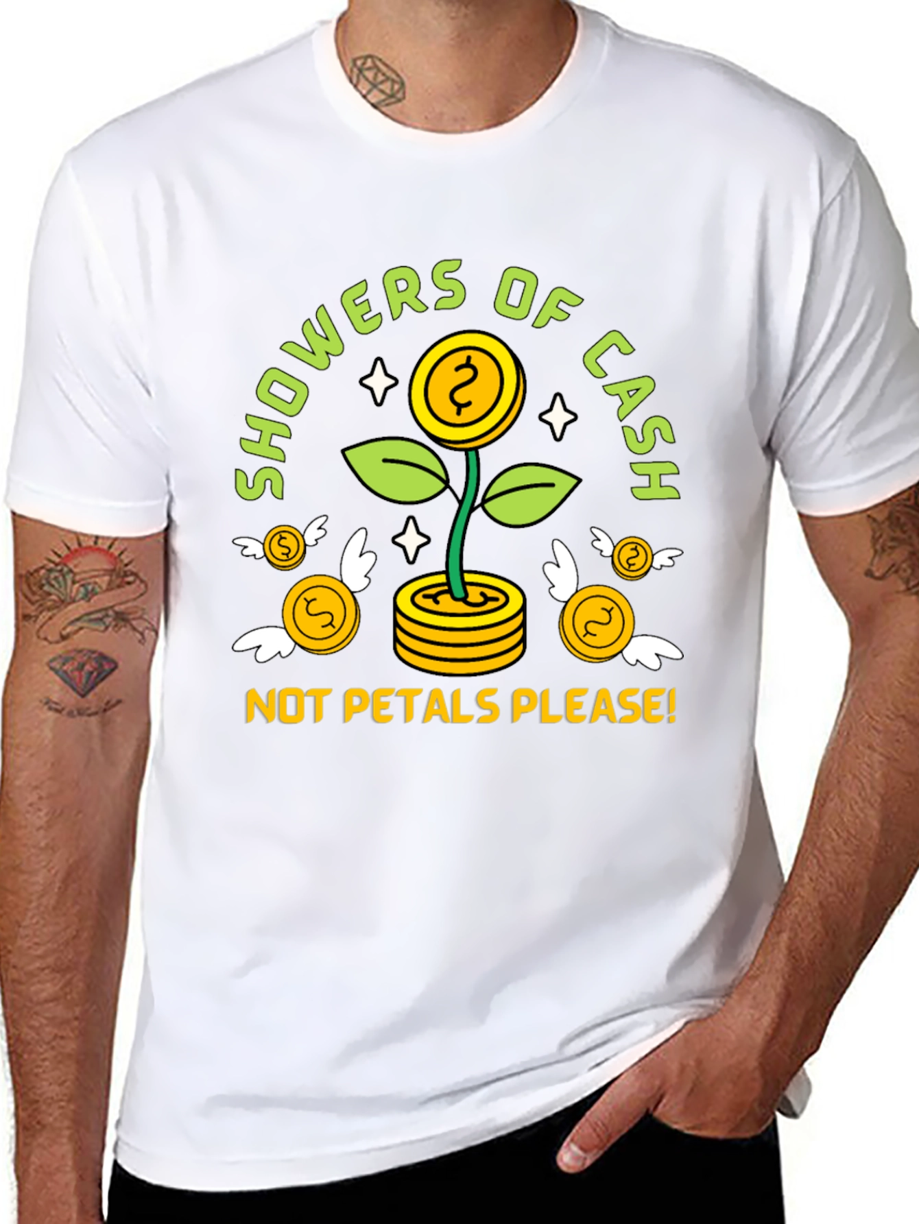 Showers of Cash Graphic Tee