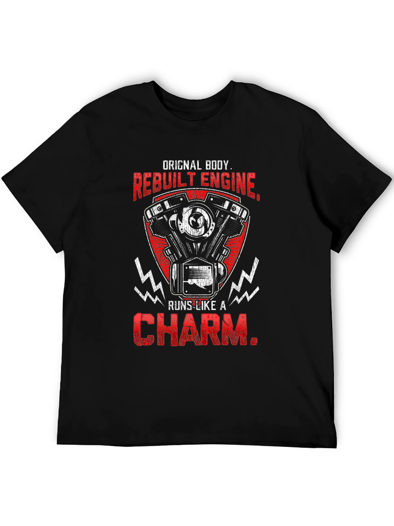 Original Body Rebuilt Engine T-Shirt