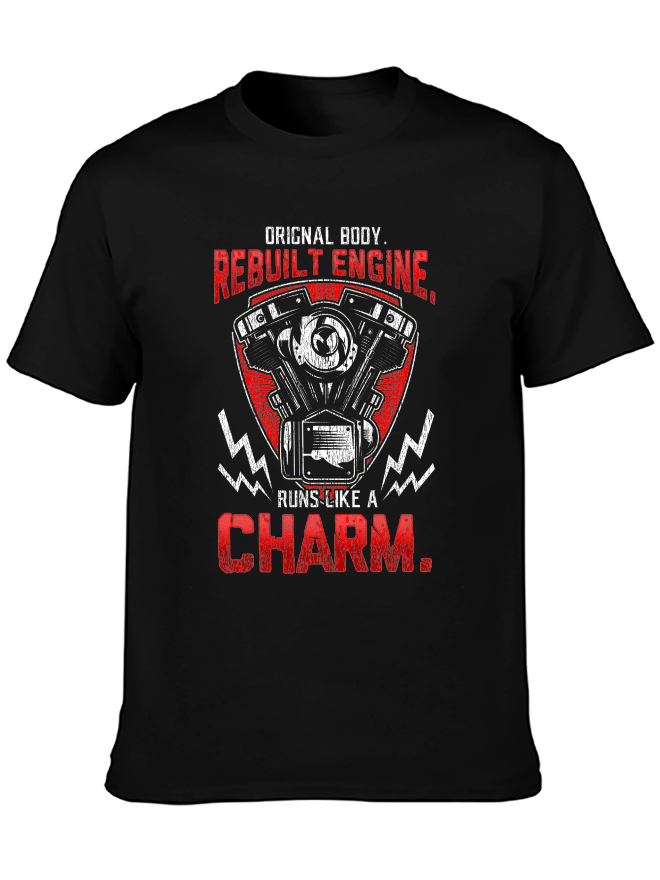 Original Body Rebuilt Engine T-Shirt