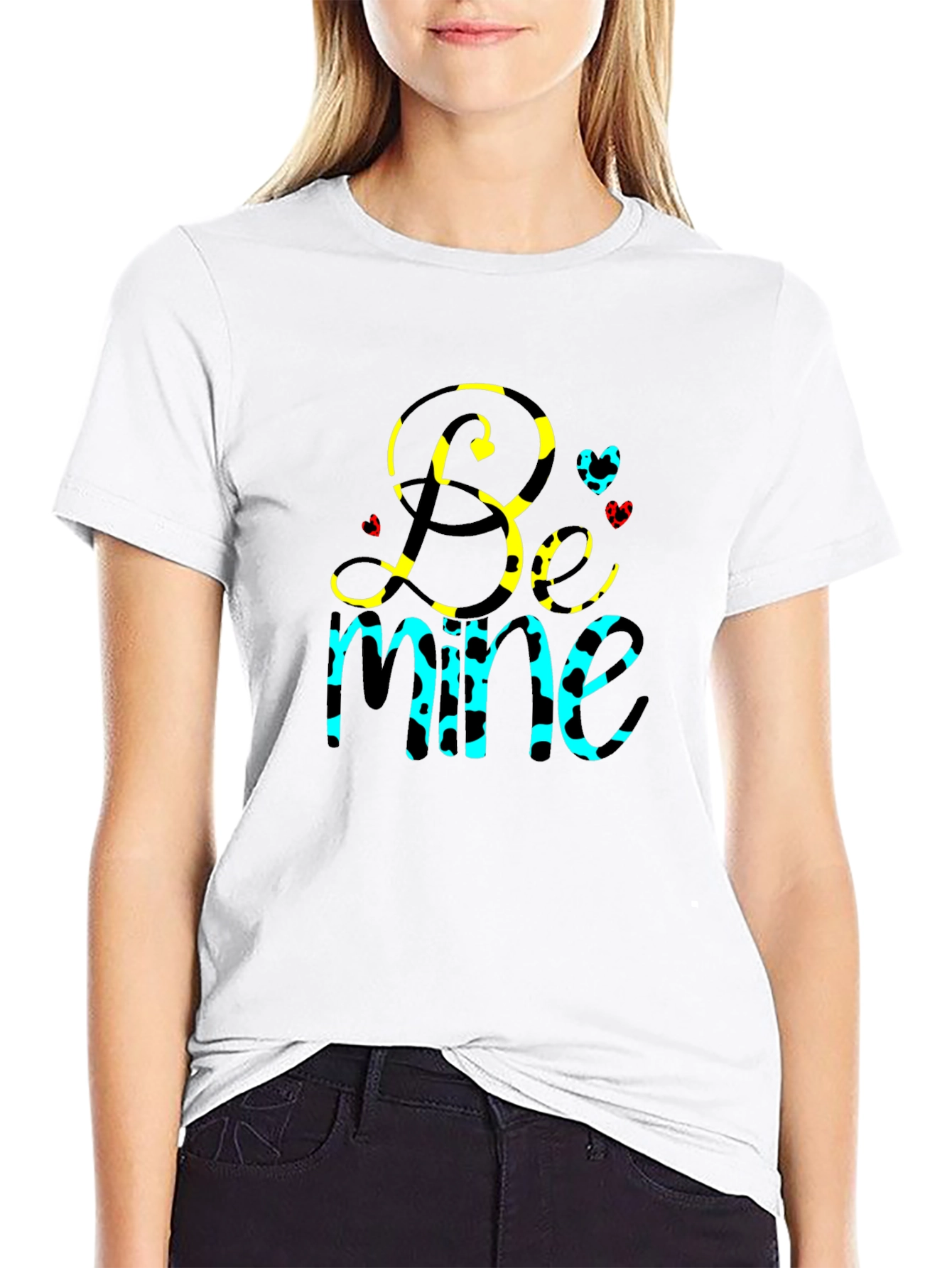 Be Mine Valentines Day Graphic Tee