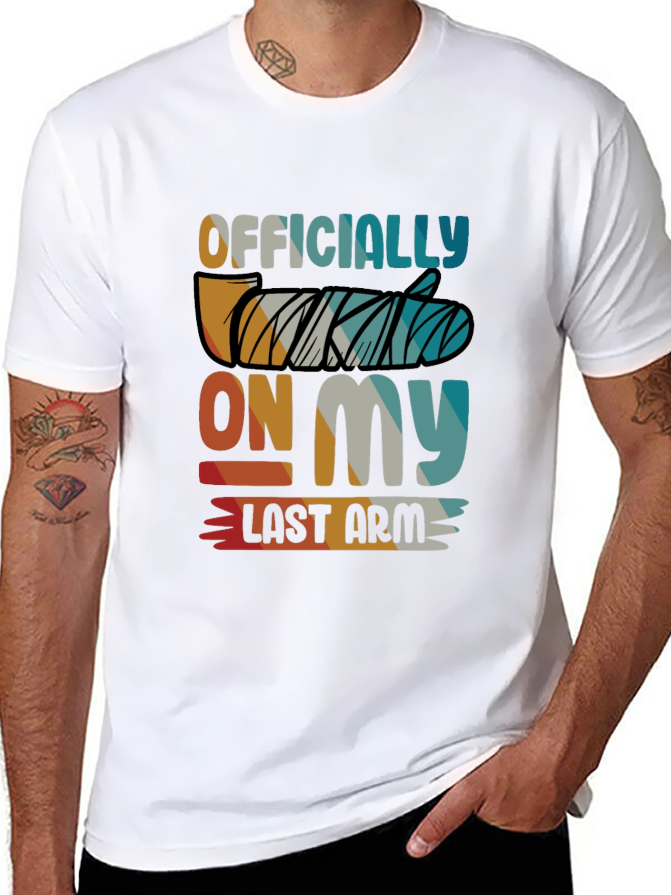 Officially On My Last Arm T-Shirt