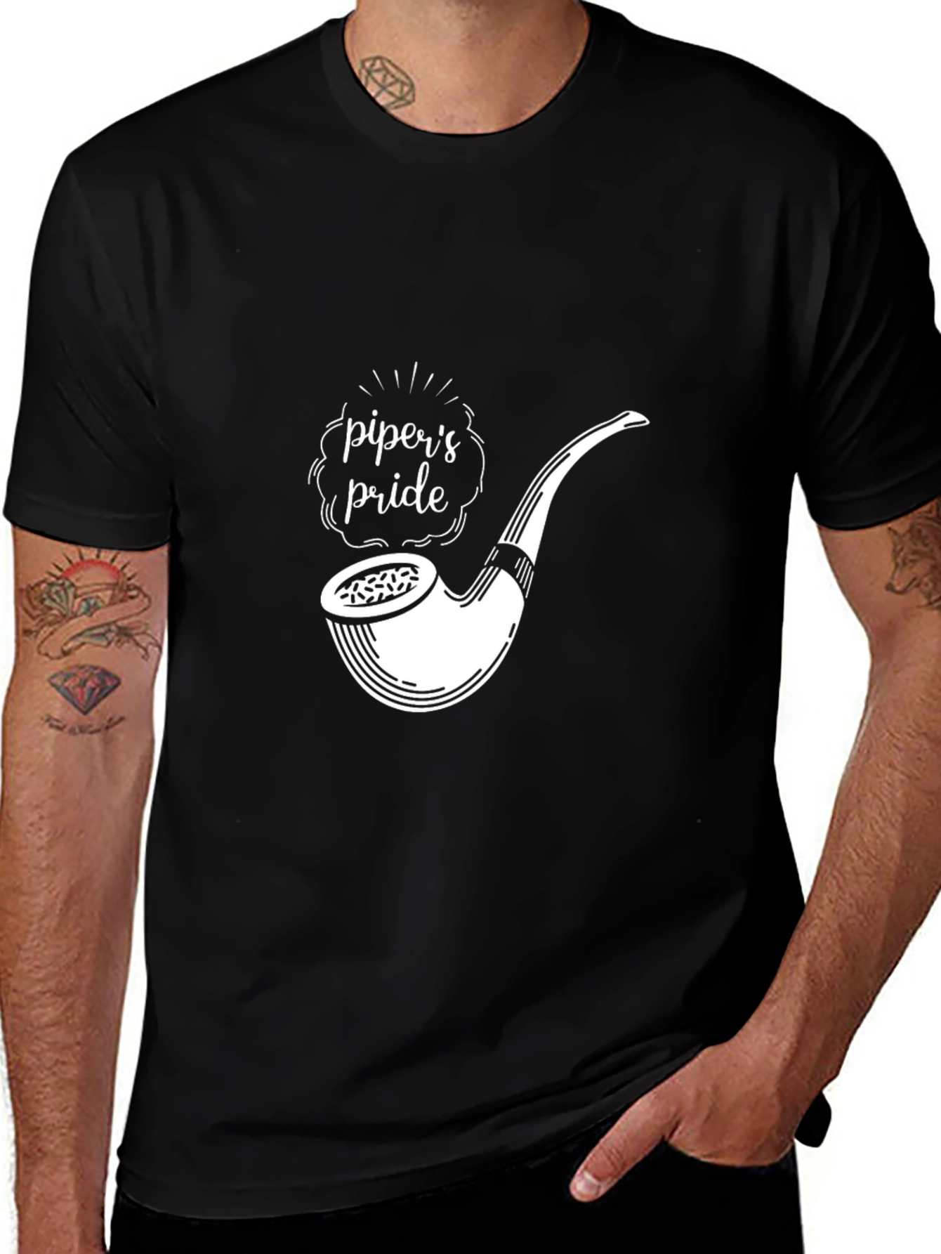 Pipers Pride Black T-Shirt