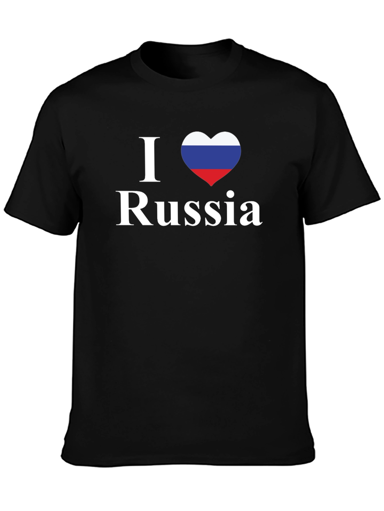 I Love Russia T-Shirt - Patriotic Pride Tee