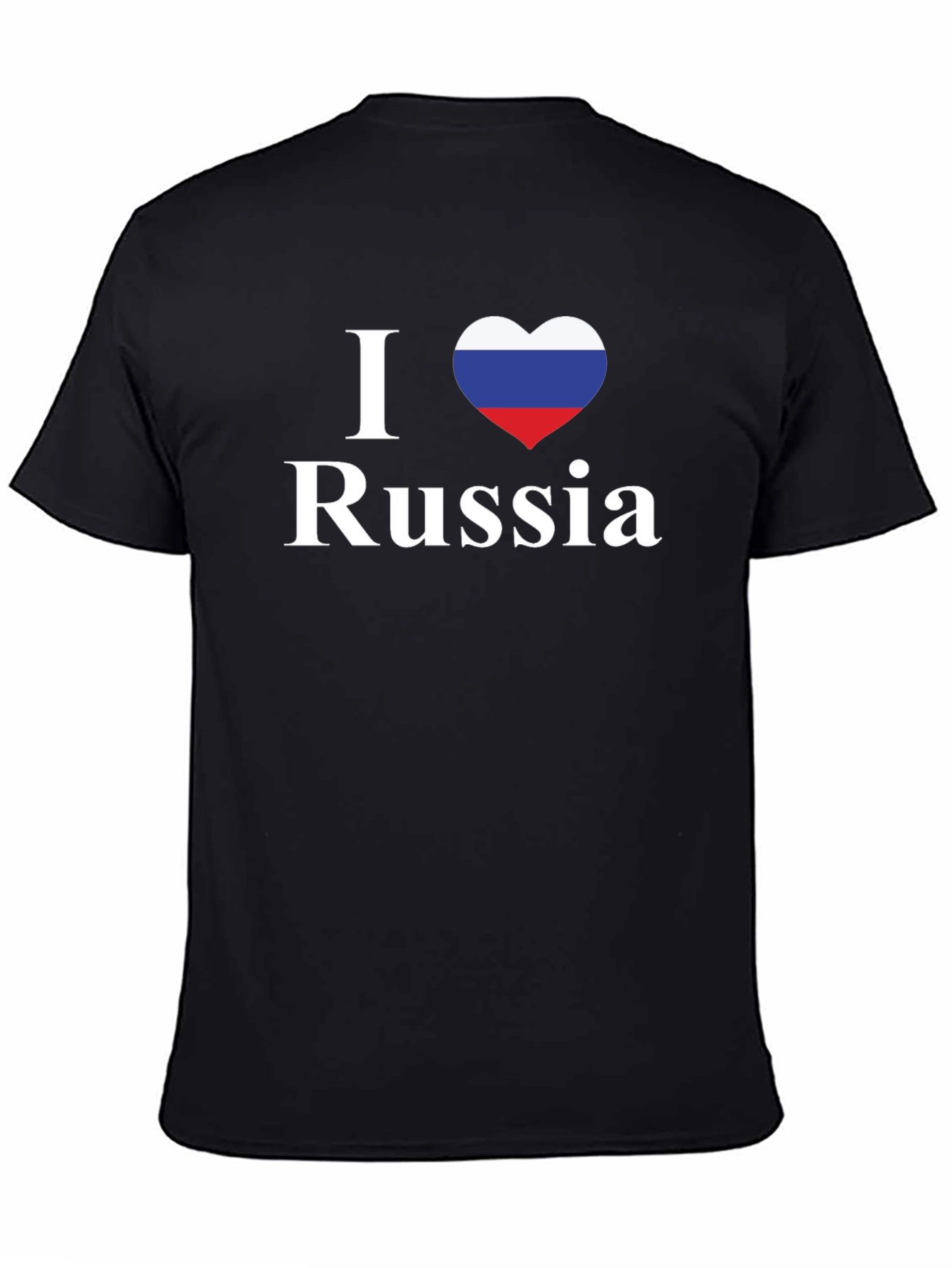 I Love Russia T-Shirt - Patriotic Pride Tee