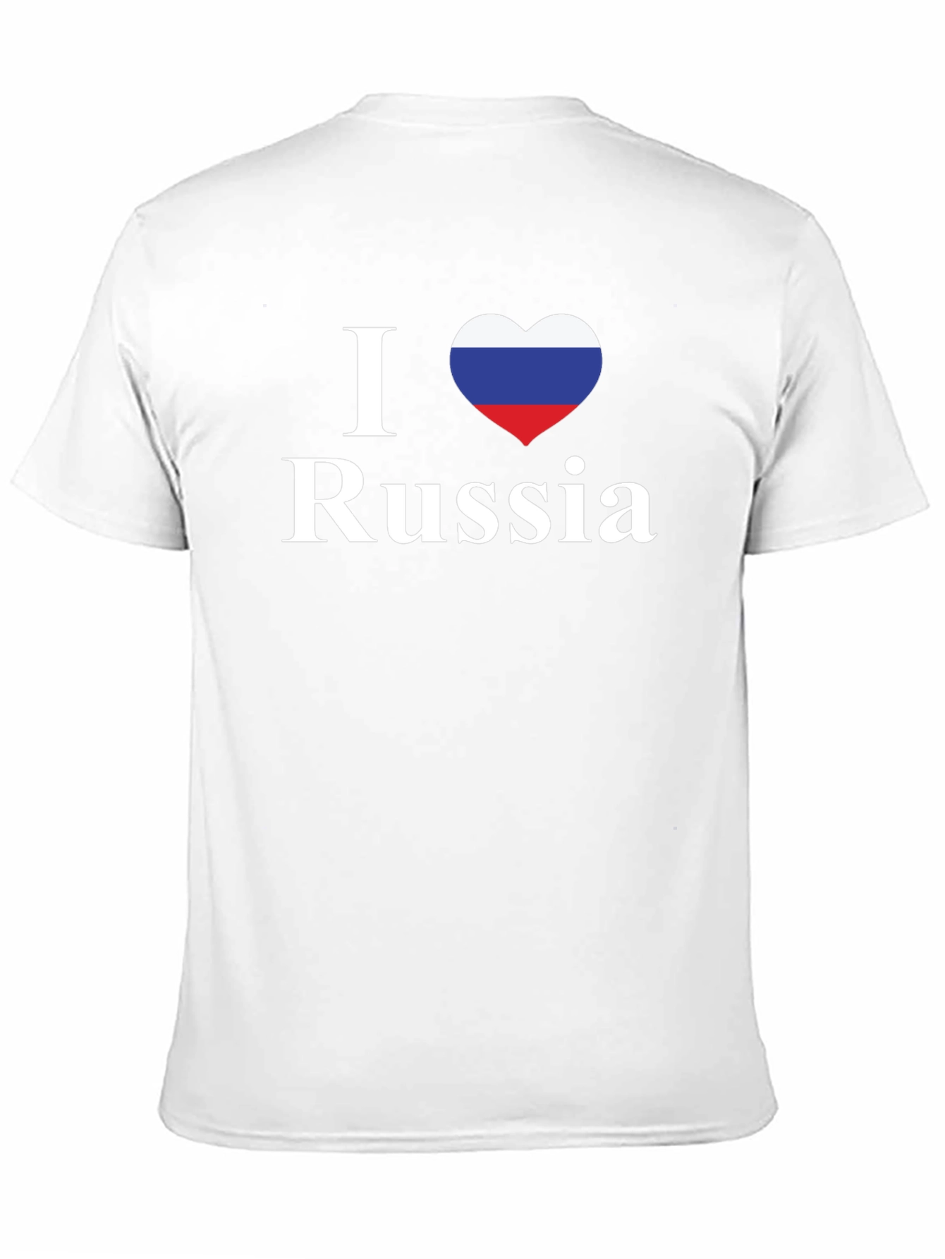 I Love Russia T-Shirt - Patriotic Pride Tee