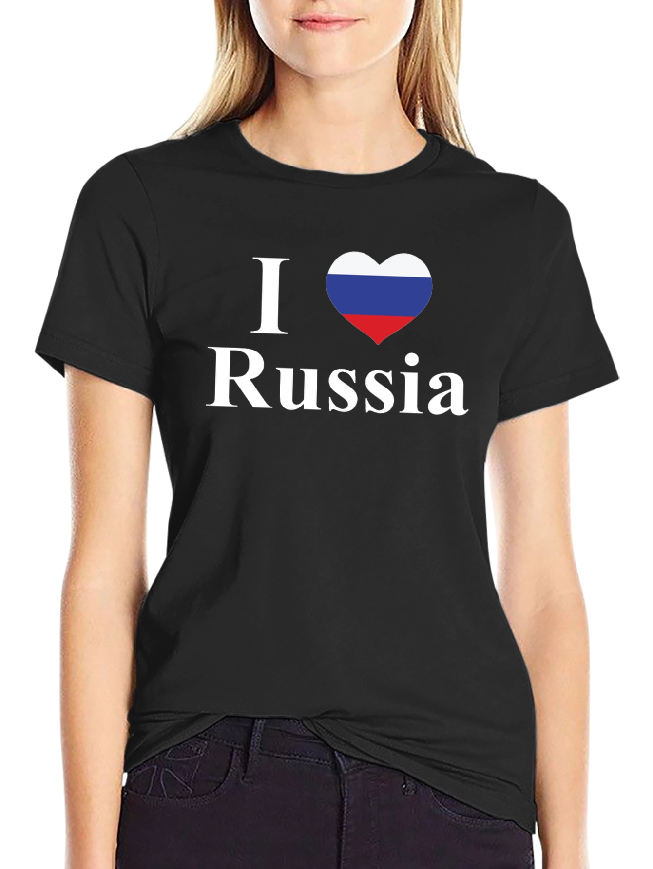 I Love Russia T-Shirt - Patriotic Pride Tee