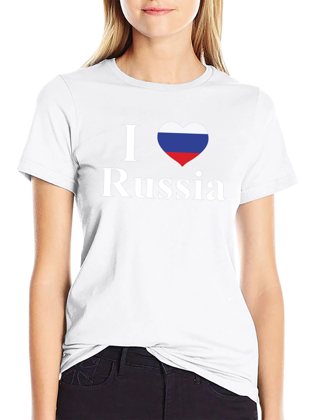 I Love Russia T-Shirt - Patriotic Pride Tee