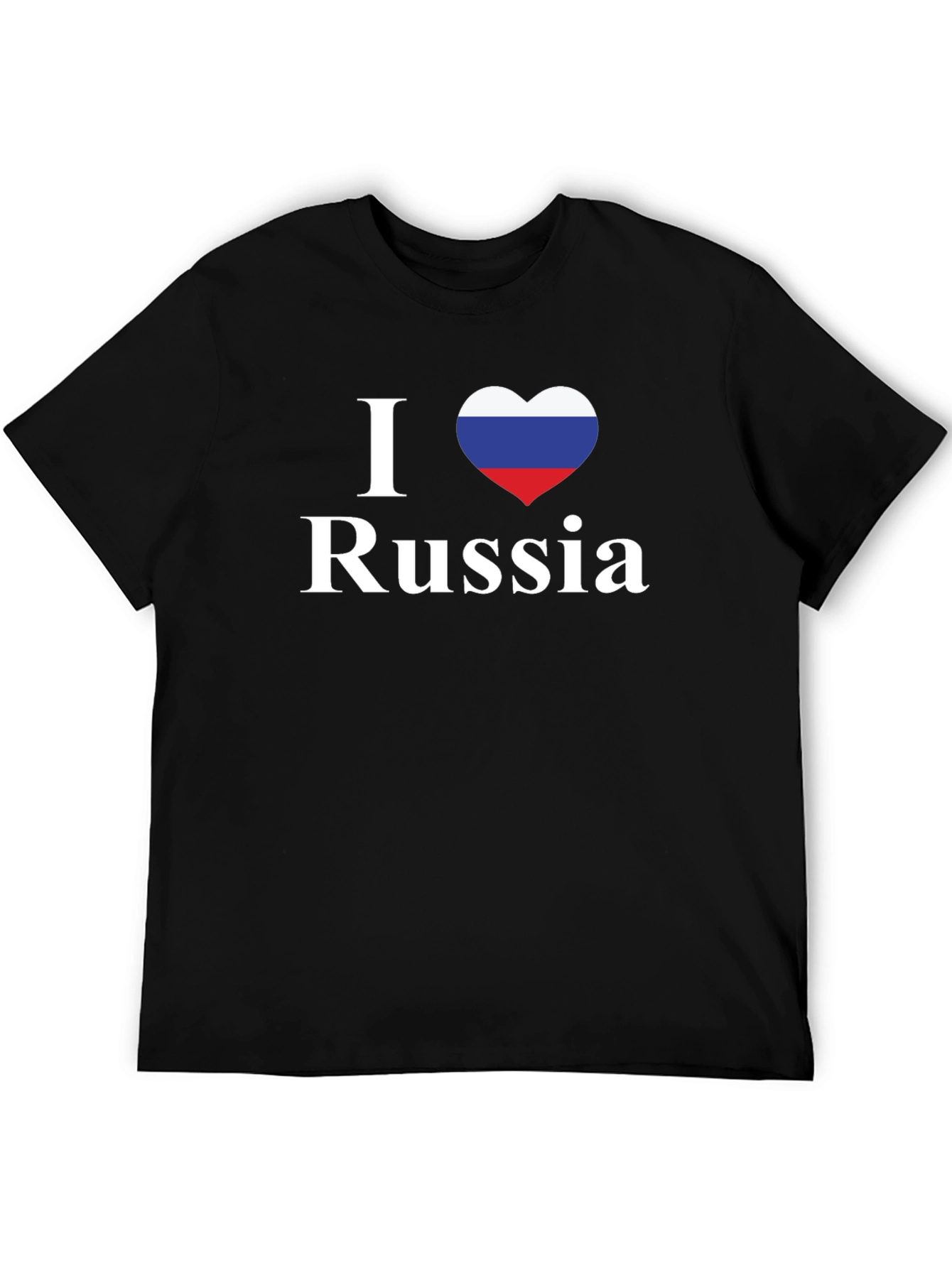 I Love Russia T-Shirt - Patriotic Pride Tee